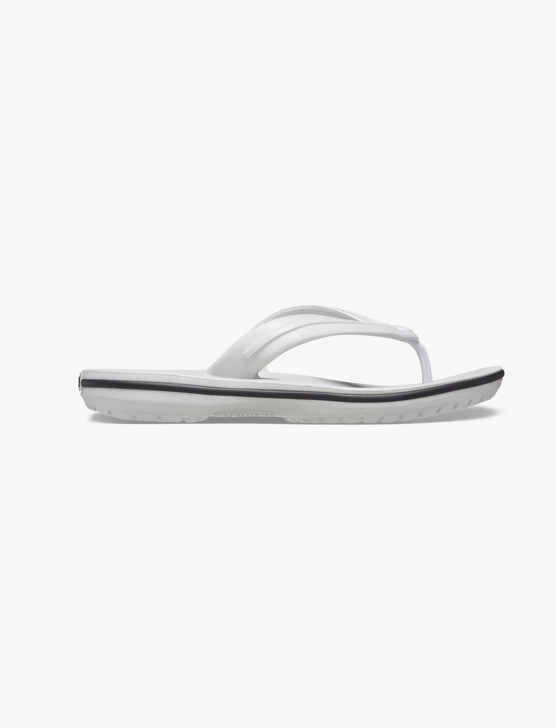 Crocs Crocband Flip - נעלי אצבע קרוקס בצבע אפור בהיר