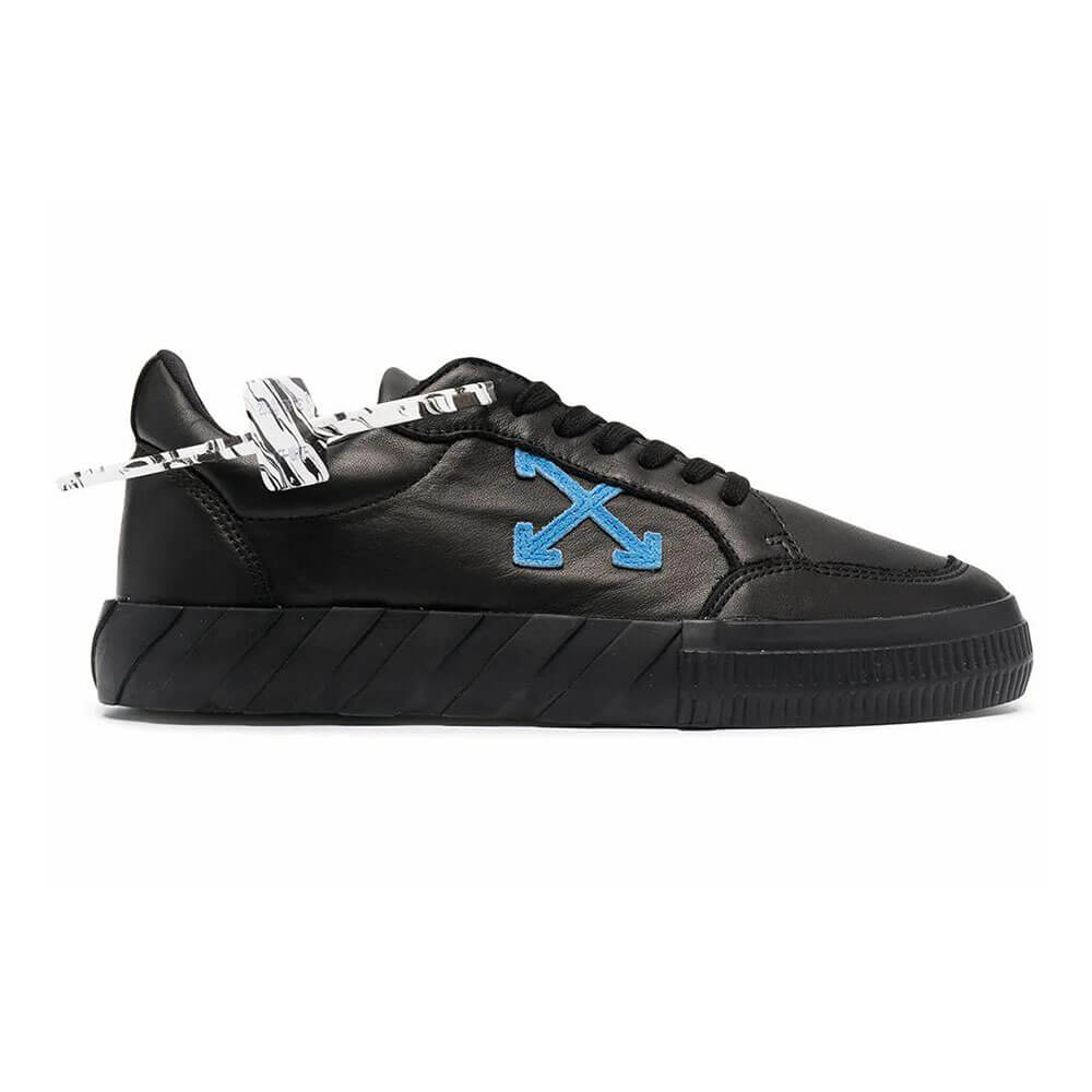 נעלי אוף וויט Vulcanized Low-Top עור גברים