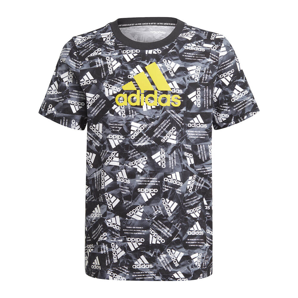 חולצת טישרט אדידס קצרה Logo Tee נוער