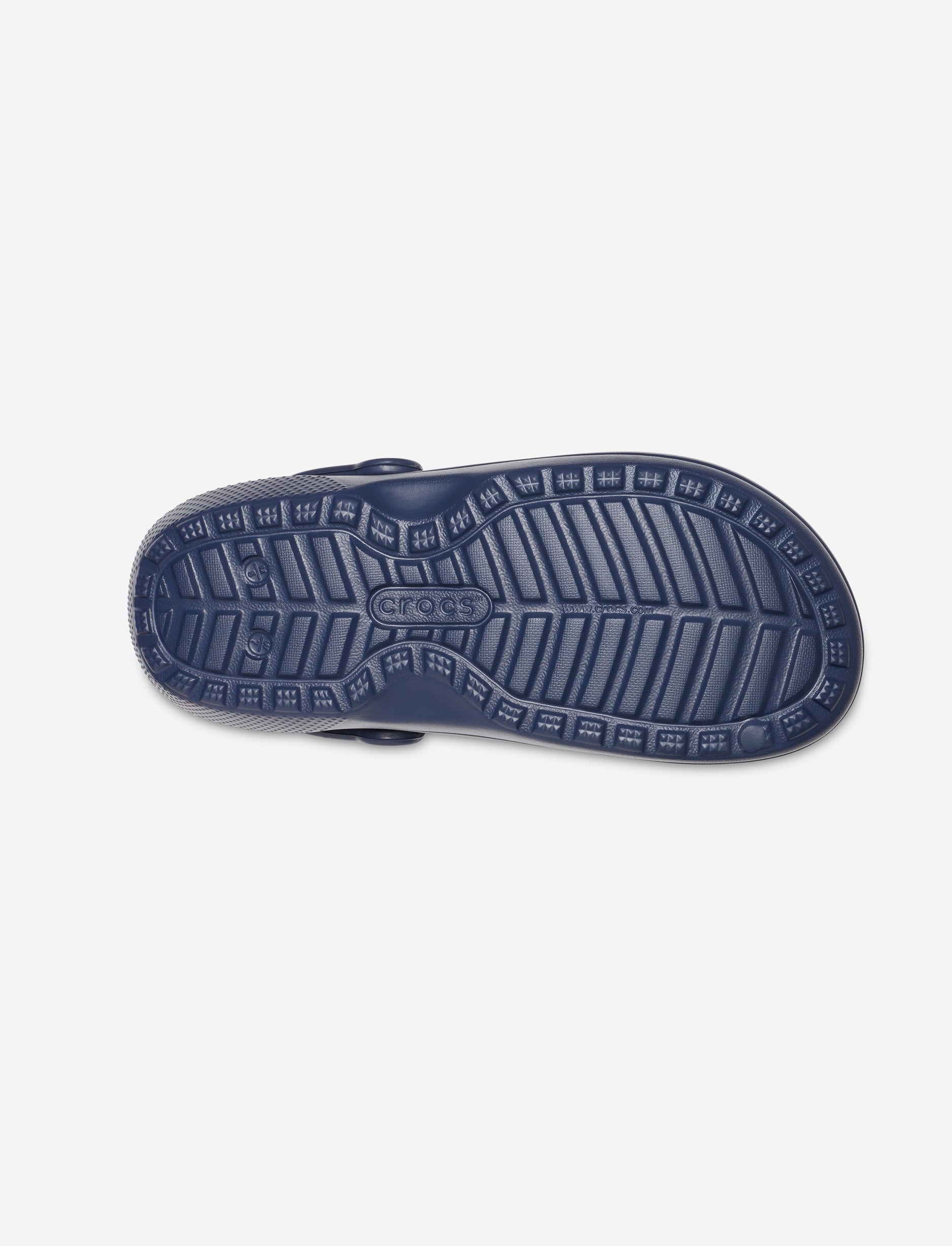 Crocs Classic Lined Clog - כפכפים פרוותיים קרוקס בצבע נייבי/אפור