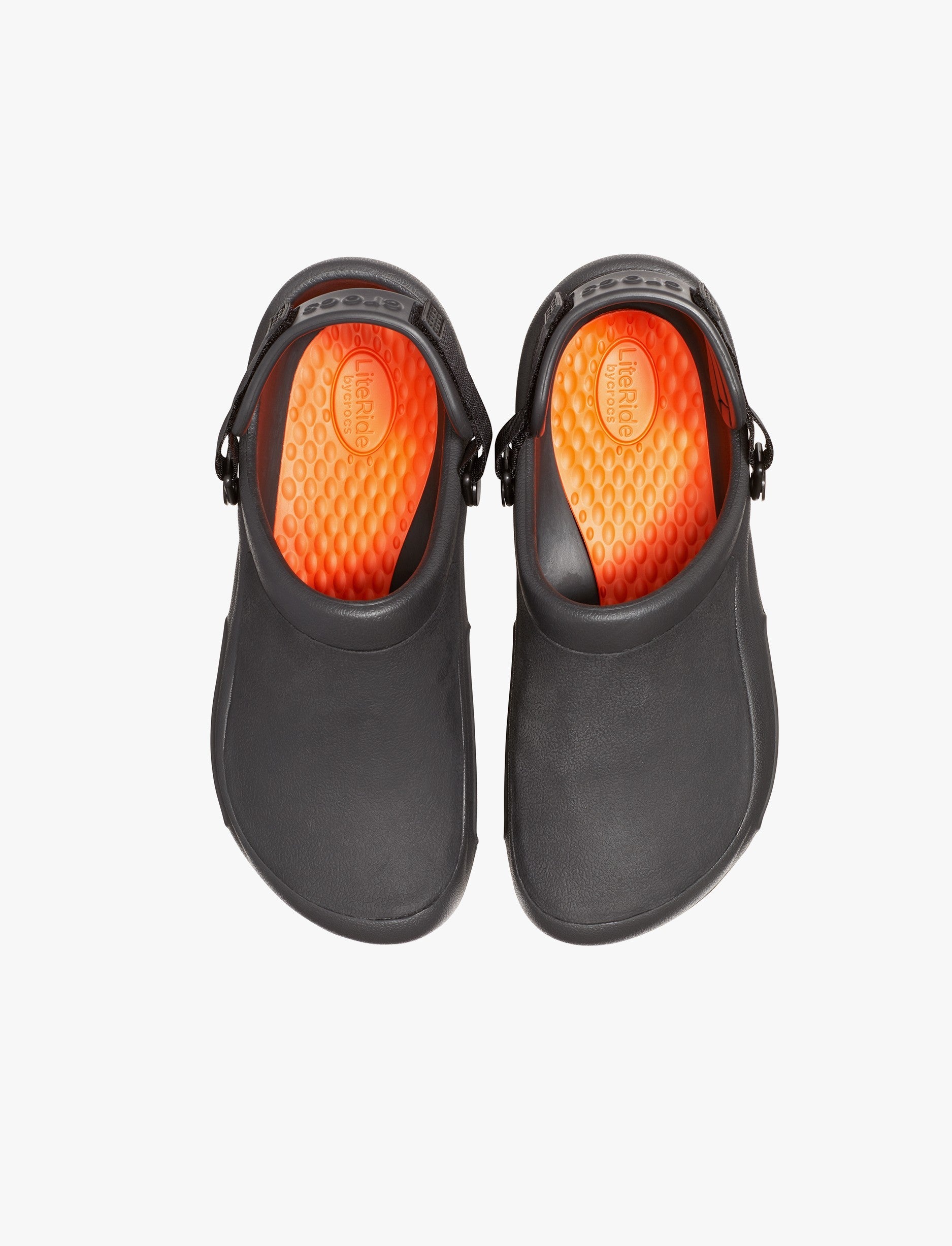 Crocs Bistro Pro LiteRid Clog - נעלי טבחים קרוקס ביסטרו סוליה מונעת החלקה בצבע שחור