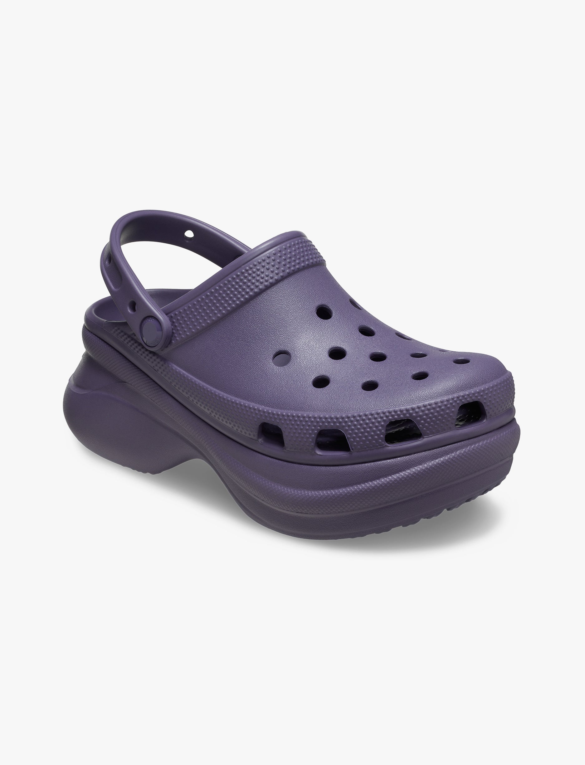 Crocs Classic Bae Clog - כפכפי פלטפורמה נשים קרוקס בצבע סגול לילה
