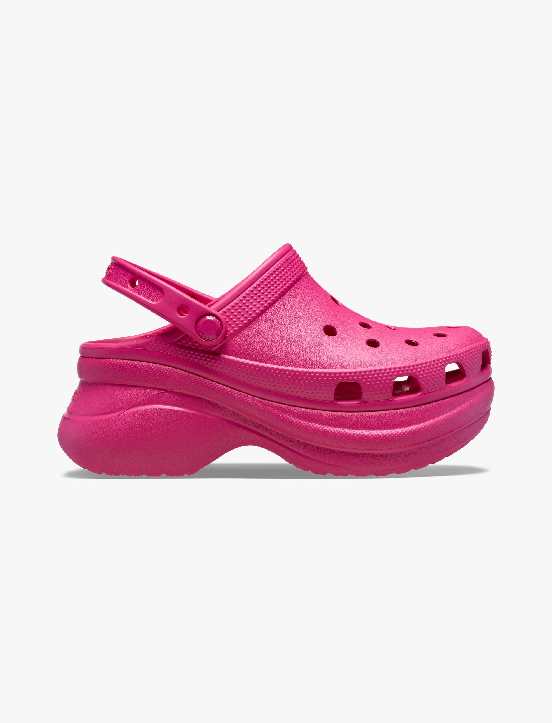 Crocs Classic Bae Clog - כפכפי פלטפורמה נשים קרוקס בצבע ורוד
