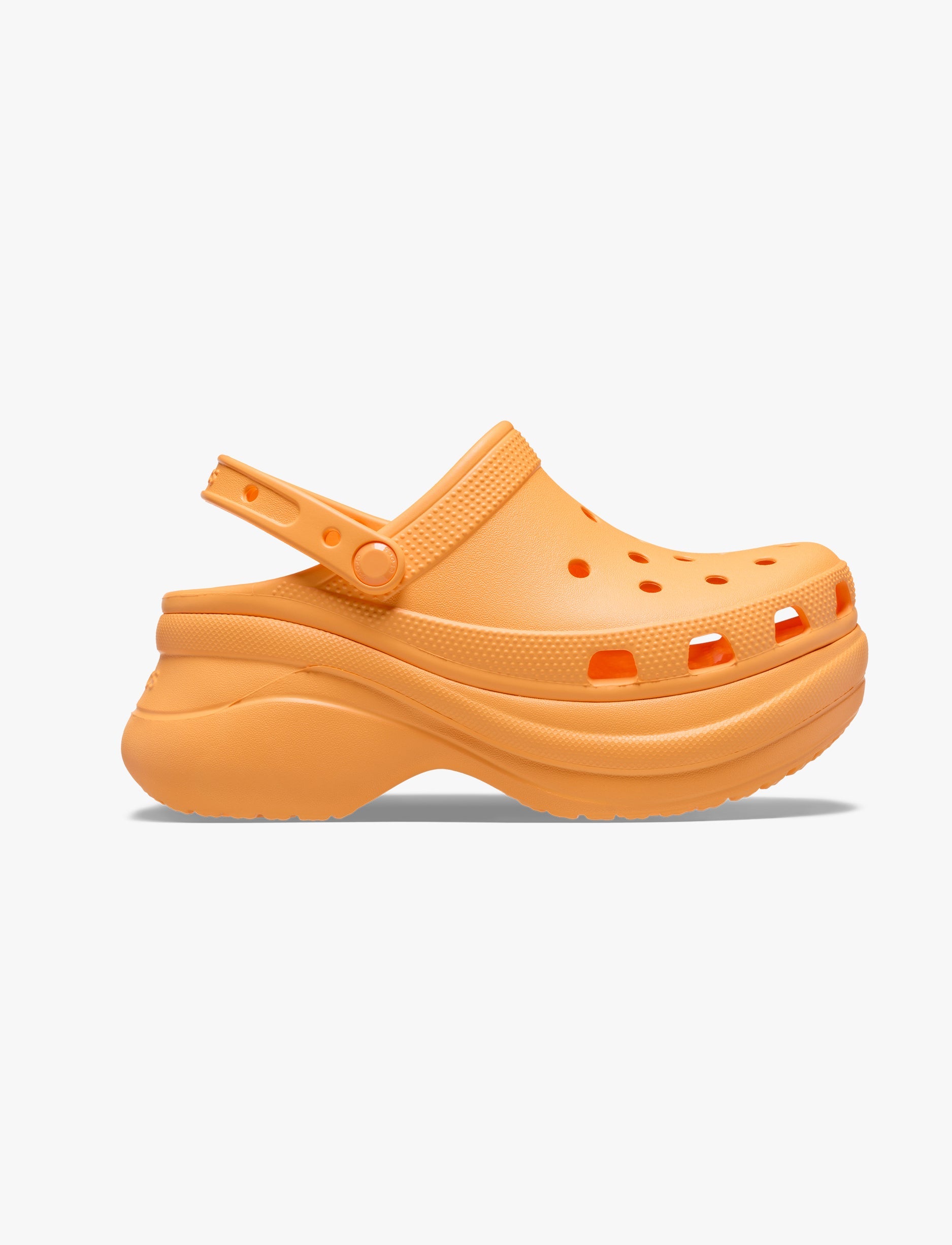 Crocs Classic Bae Clog - כפכפי פלטפורמה נשים קרוקס בצבע כתום