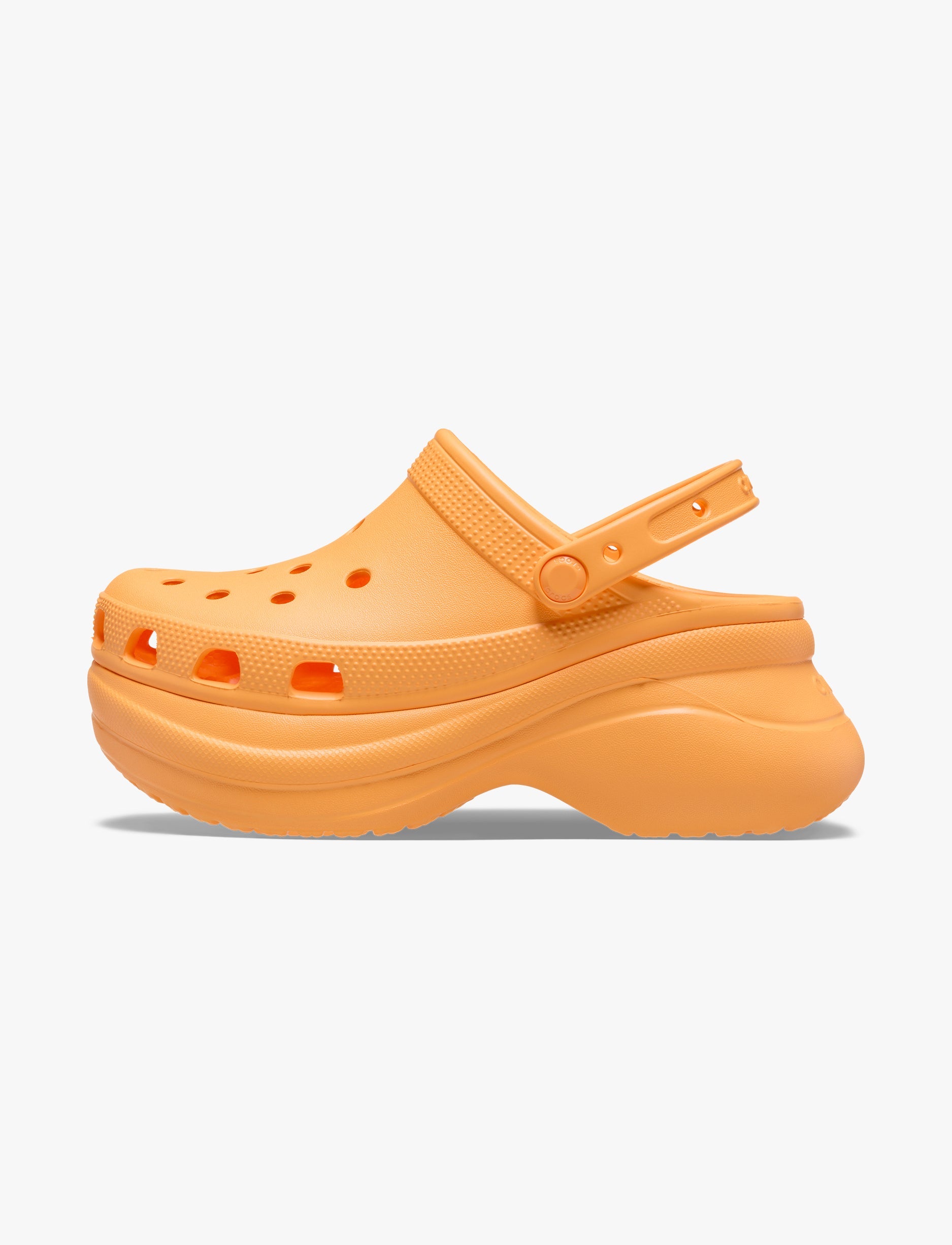 Crocs Classic Bae Clog - כפכפי פלטפורמה נשים קרוקס בצבע כתום