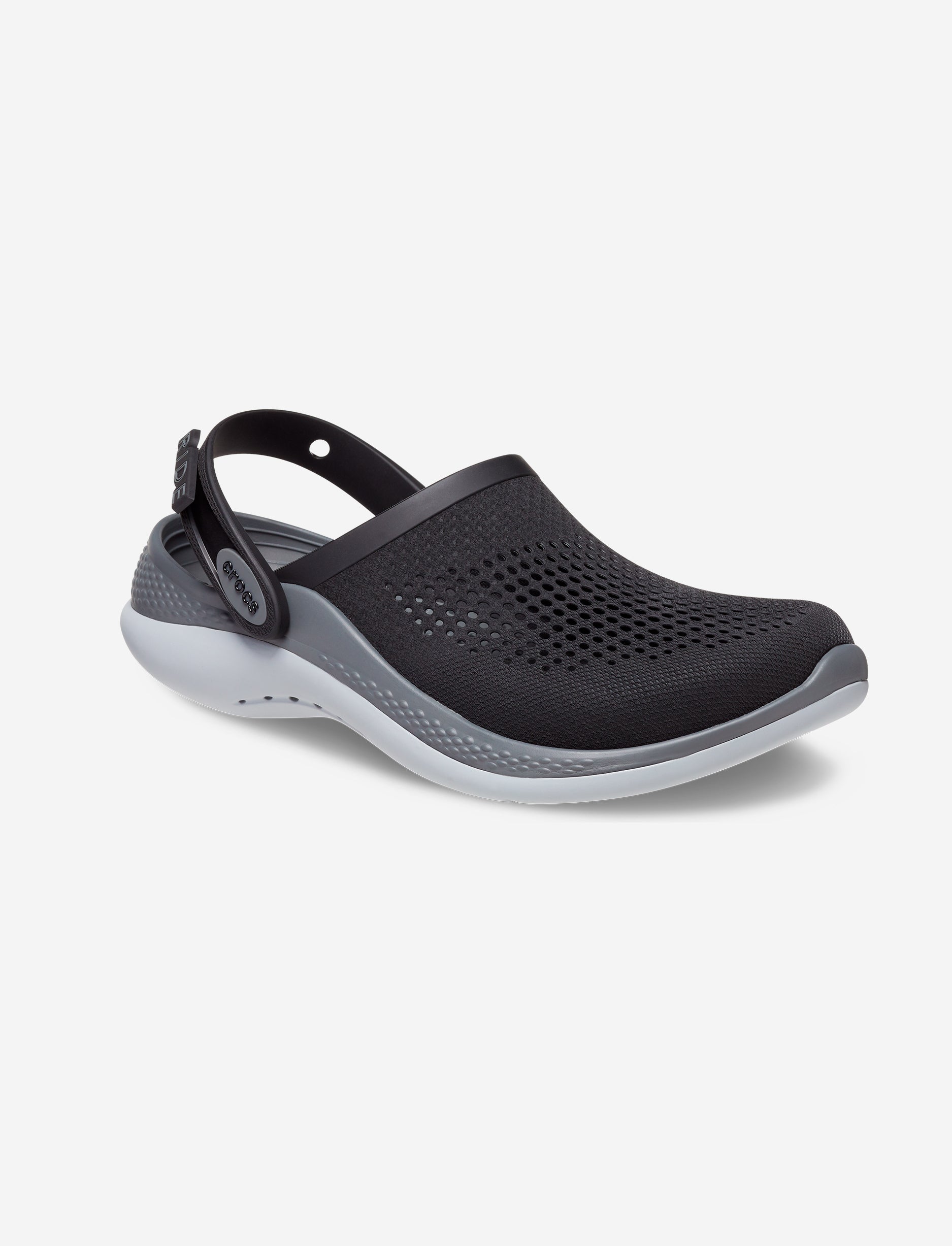 Crocs LiteRide 360 Clog - כפכפי קרוקס לייט-רייד בצבע שחור/אפור