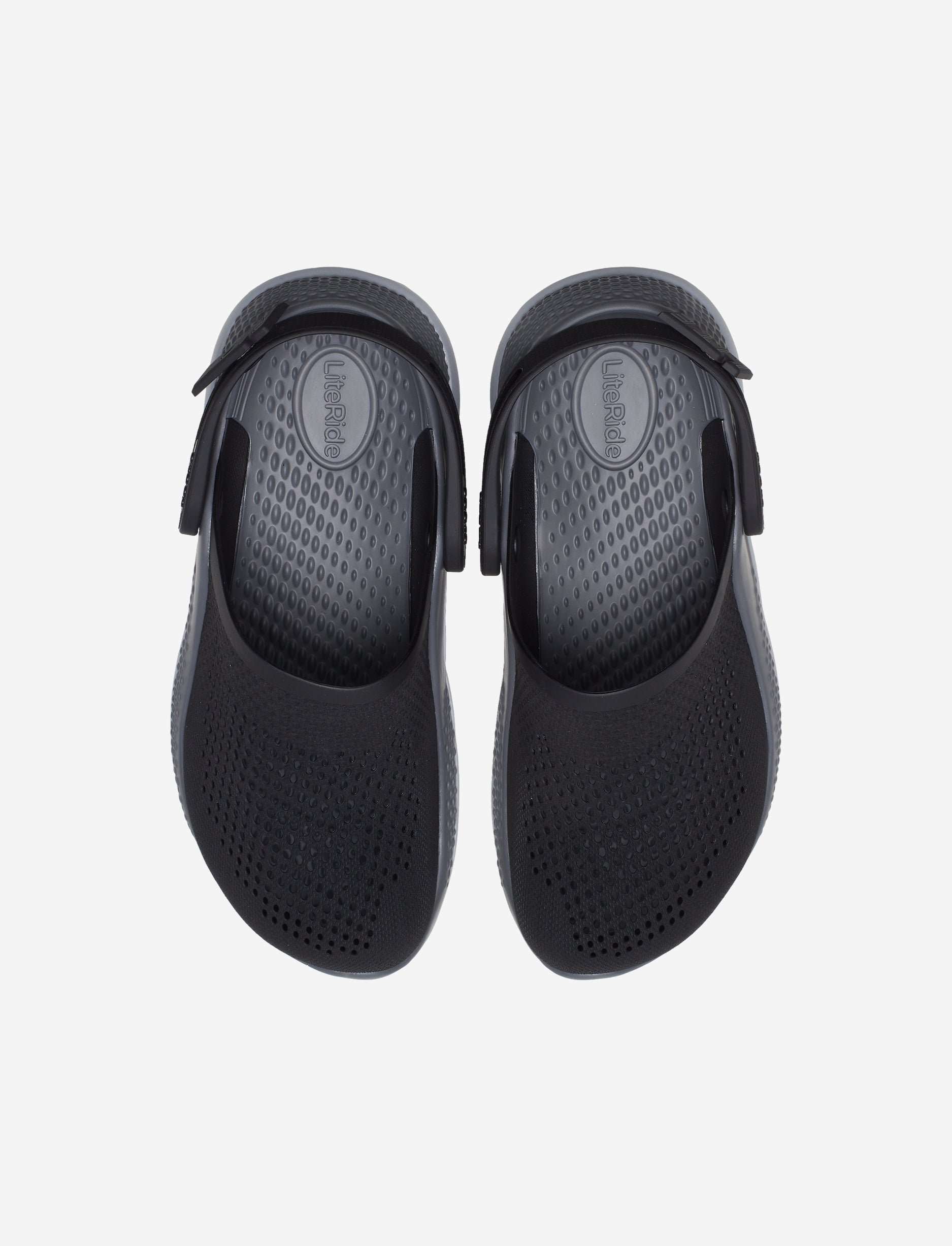 Crocs LiteRide 360 Clog - כפכפי קרוקס לייט-רייד בצבע שחור/אפור