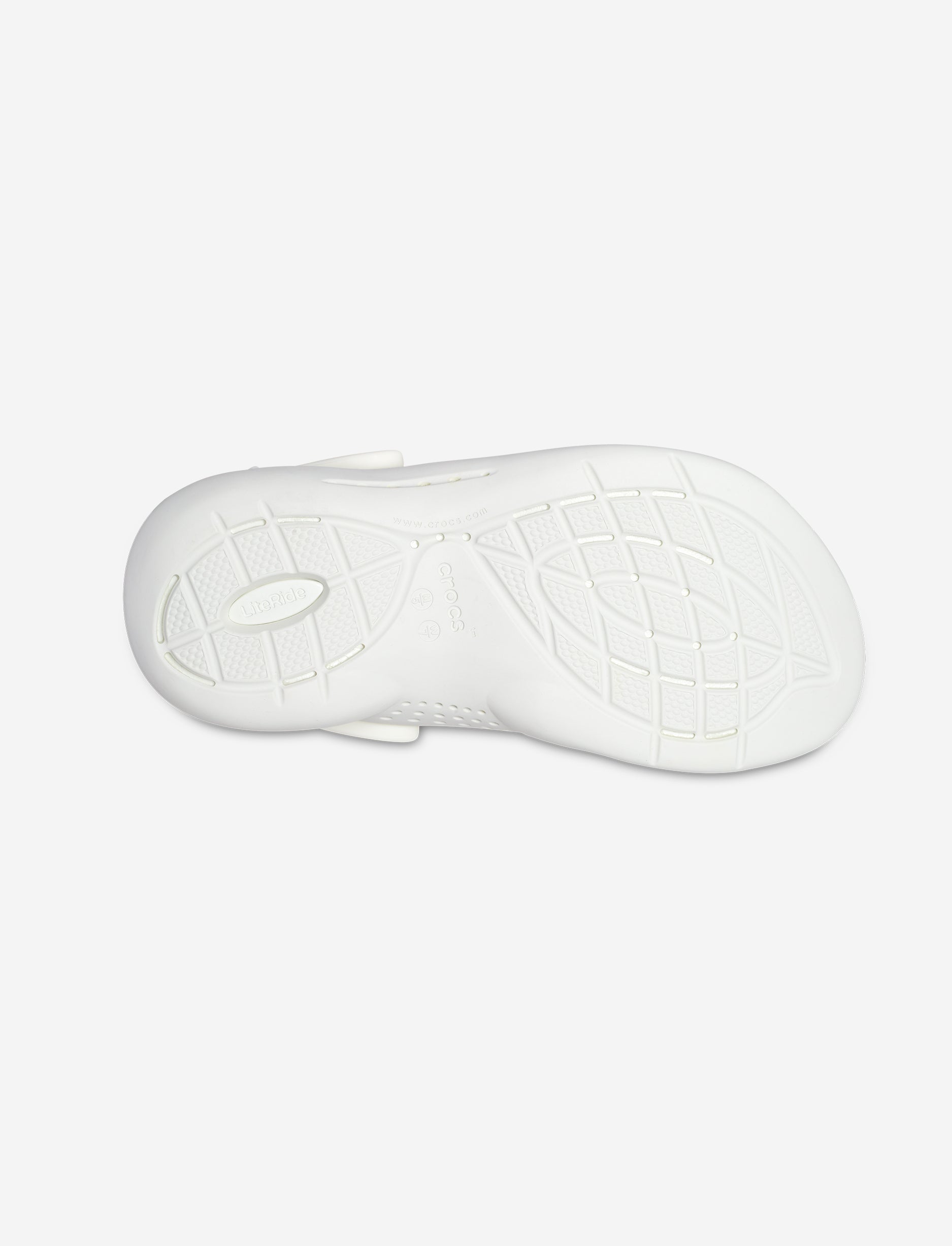 Crocs LiteRide 360 Clog - כפכפי קרוקס לייט-רייד בצבע לבן בהיר