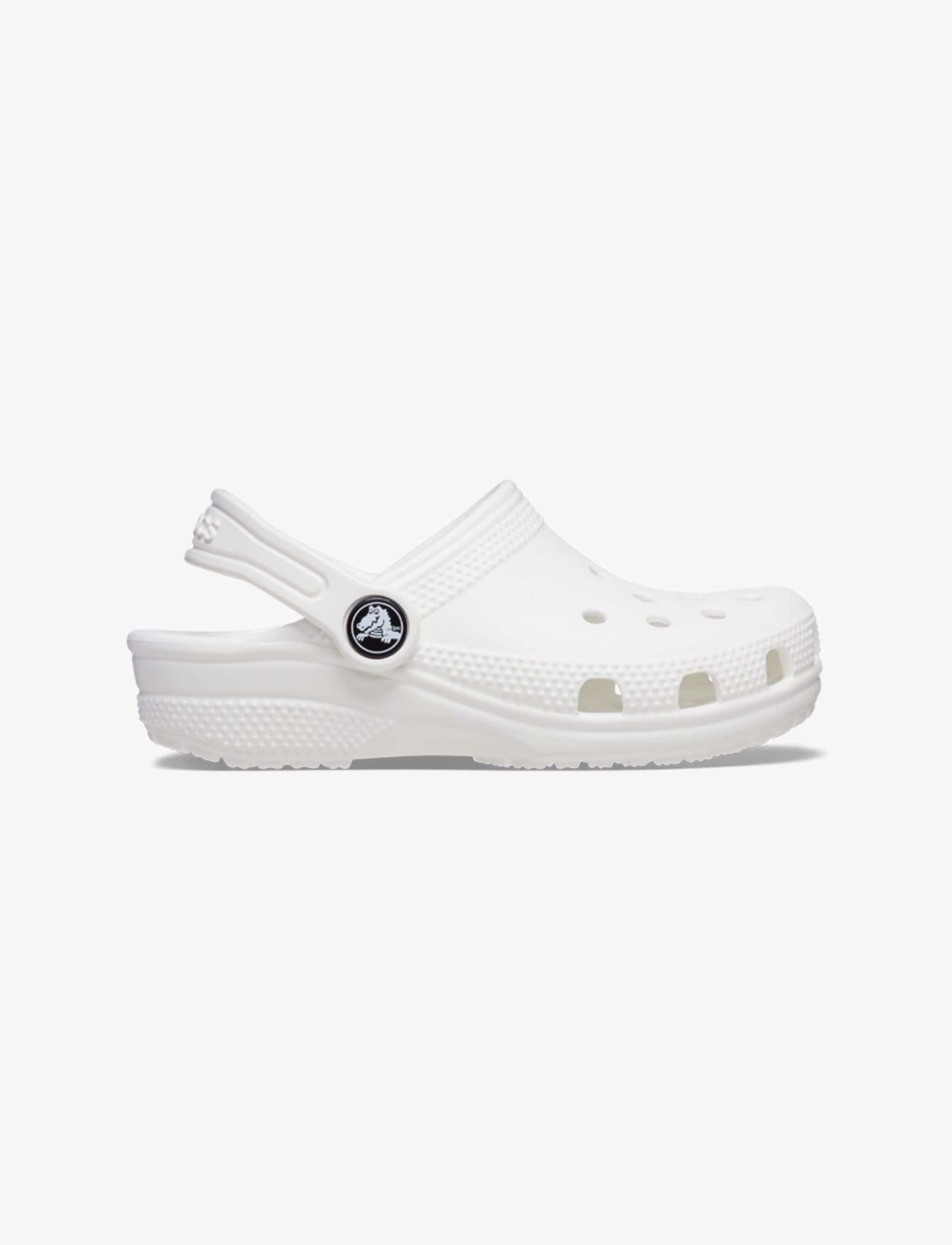 Crocs Classic Clog T - כפכפי קרוקס קלאסיים מידות קטנות לילדים בצבע לבן
