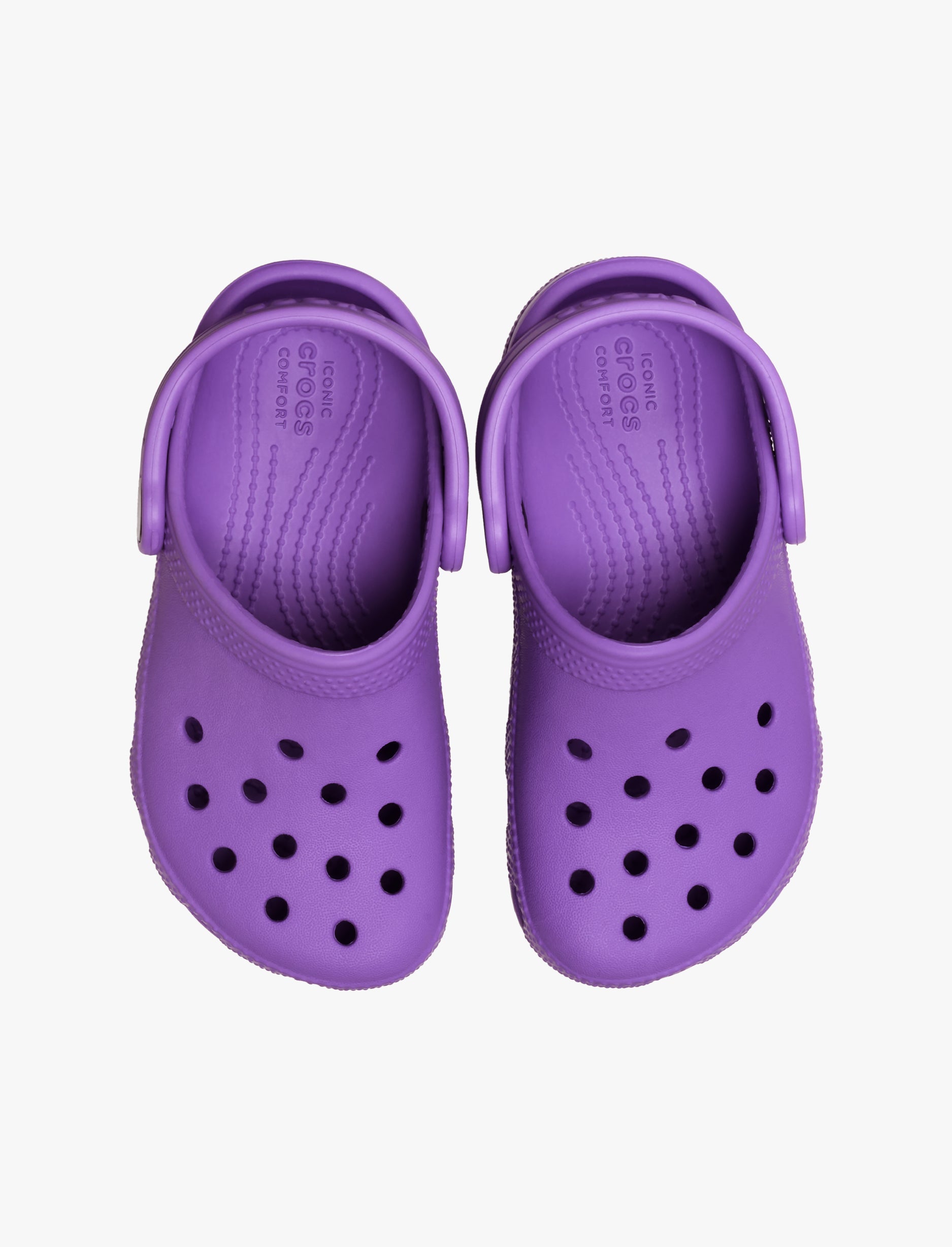 Crocs Classic Clog T - כפכפי קרוקס קלאסיים מידות קטנות לילדים בצבע סגול