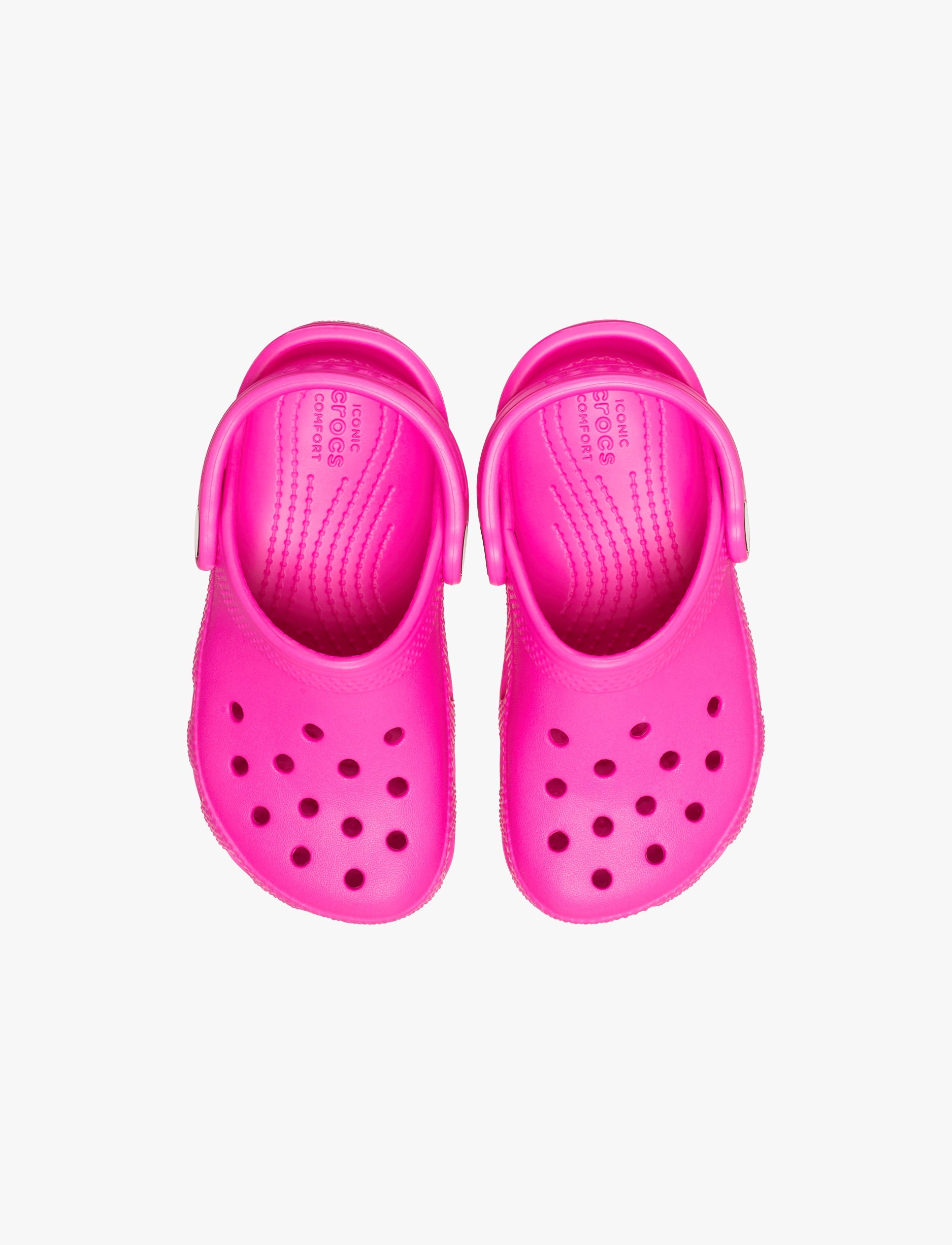 Crocs Classic Clog T - כפכפי קרוקס קלאסיים מידות קטנות לילדים בצבע ורוד קראש