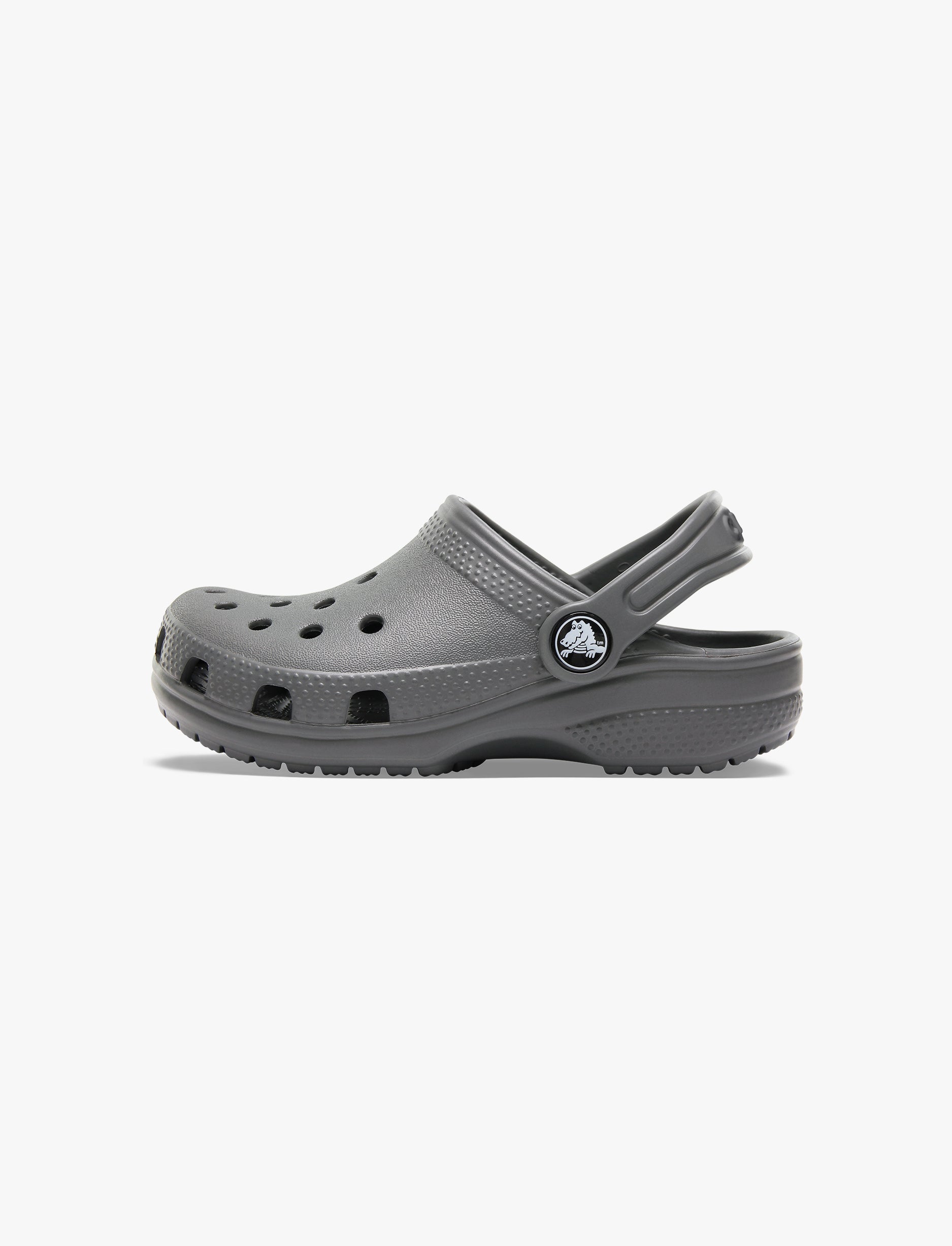 Crocs Classic Clog K - כפכפי קרוקס קלאסיים לילדים בצבע אפור סלאט