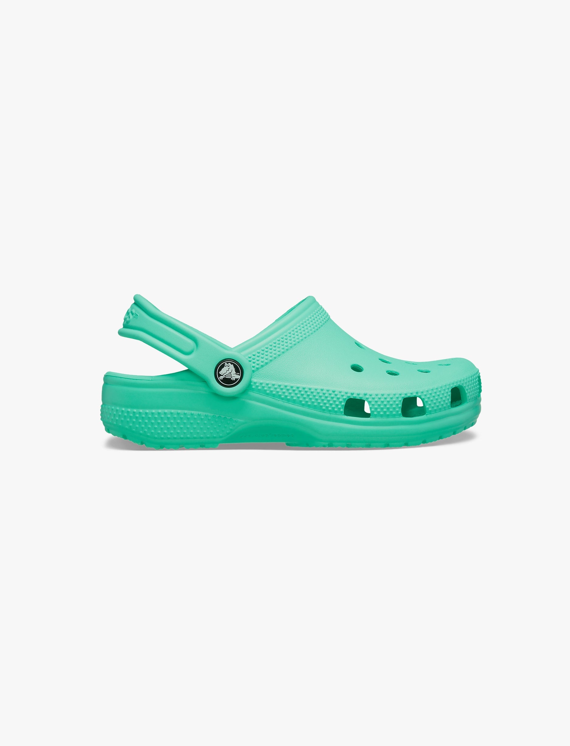 Crocs Classic Clog K - כפכפי קרוקס קלאסיים לילדים בצבע ירוק לגונה