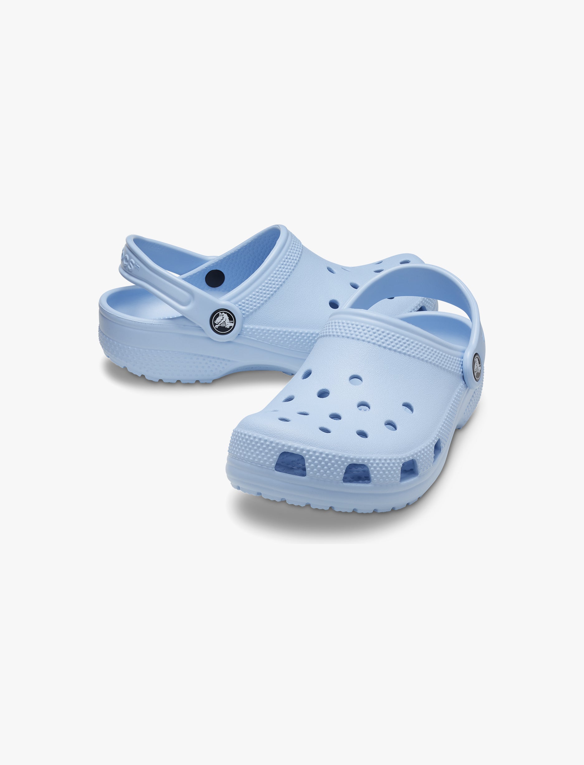 Crocs Classic Clog K - כפכפי קרוקס קלאסיים לילדים בצבע כחול-סגלגל