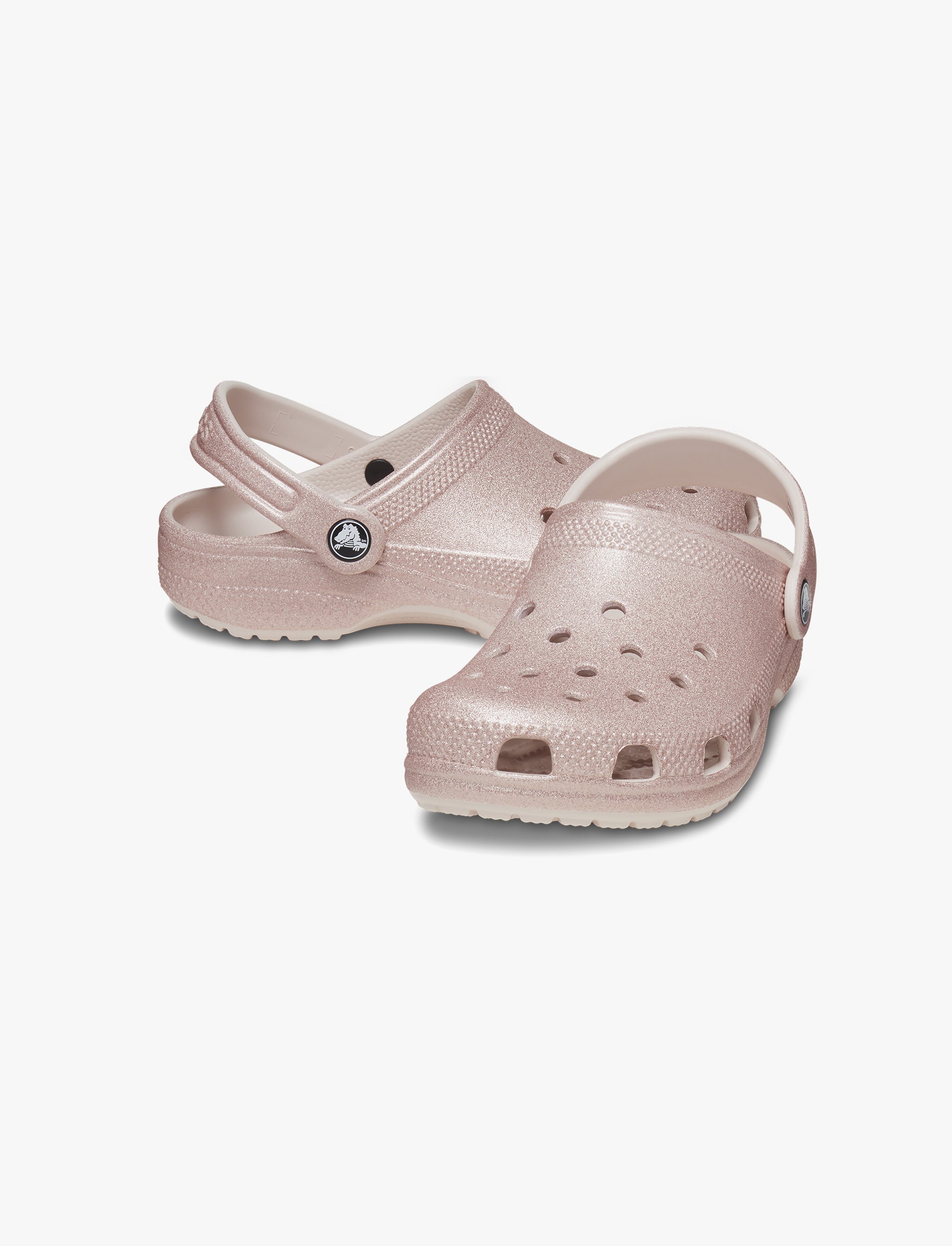 Crocs Classic Glitter Clog T - כפכף לילדות קרוקס קלאסי בהדפס נצנצים מידות קטנות