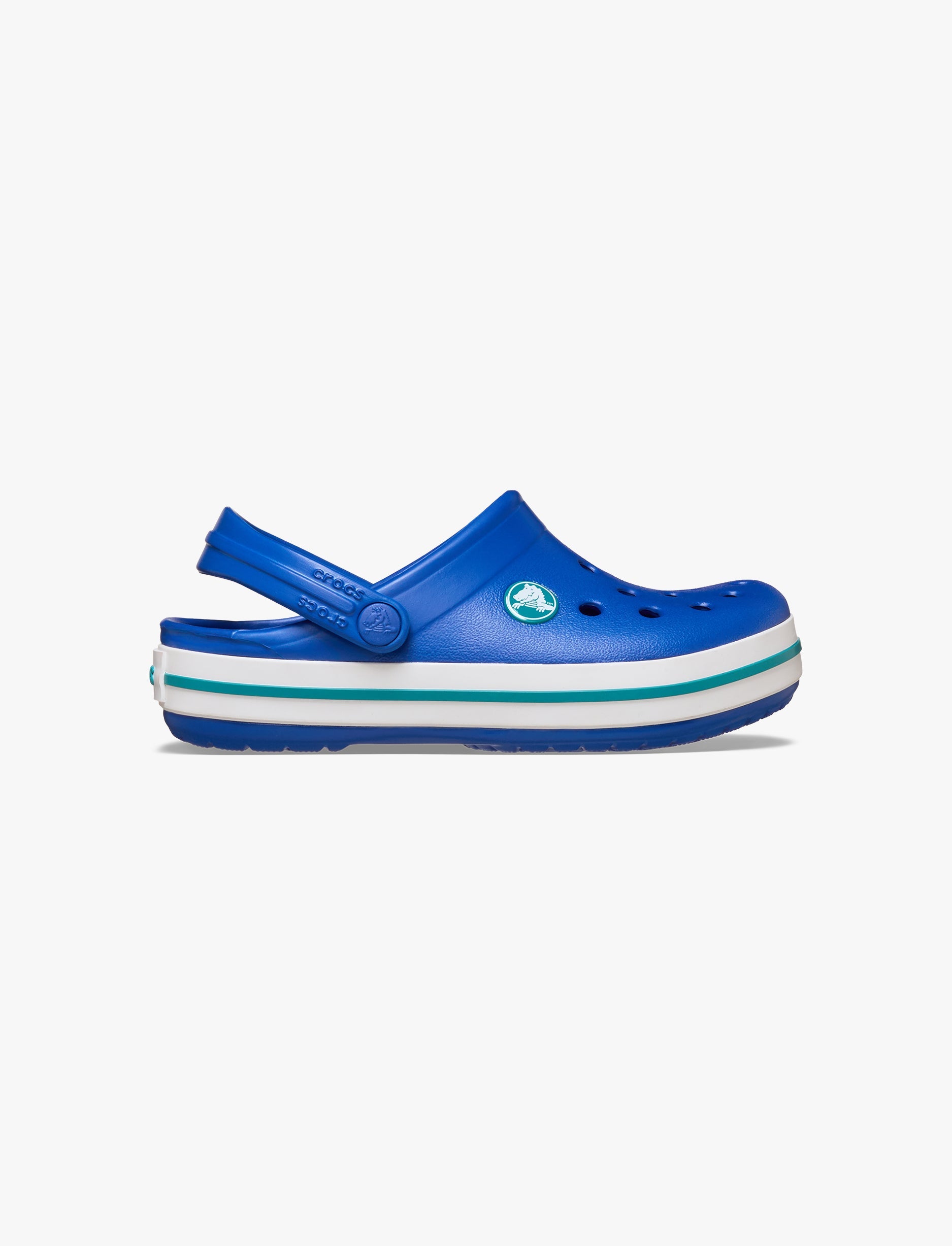 Crocs Crocband Clog K - כפכפי קרוקבנד קרוקס לילדים בצבע כחול בולט/טורבו