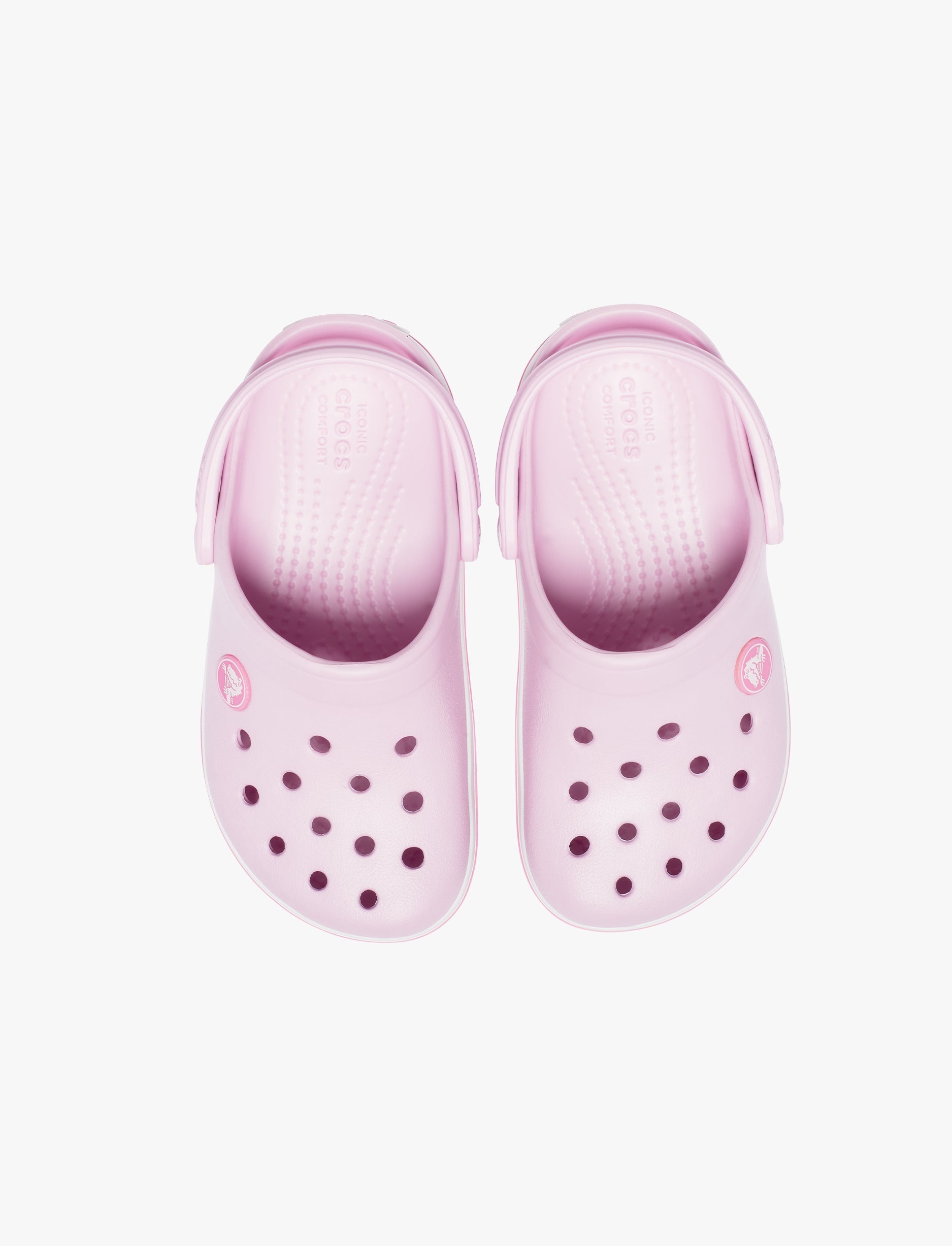 Crocs Crocband Clog K - כפכפי קרוקבנד קרוקס לילדים בצבע בלרינה/ורוד