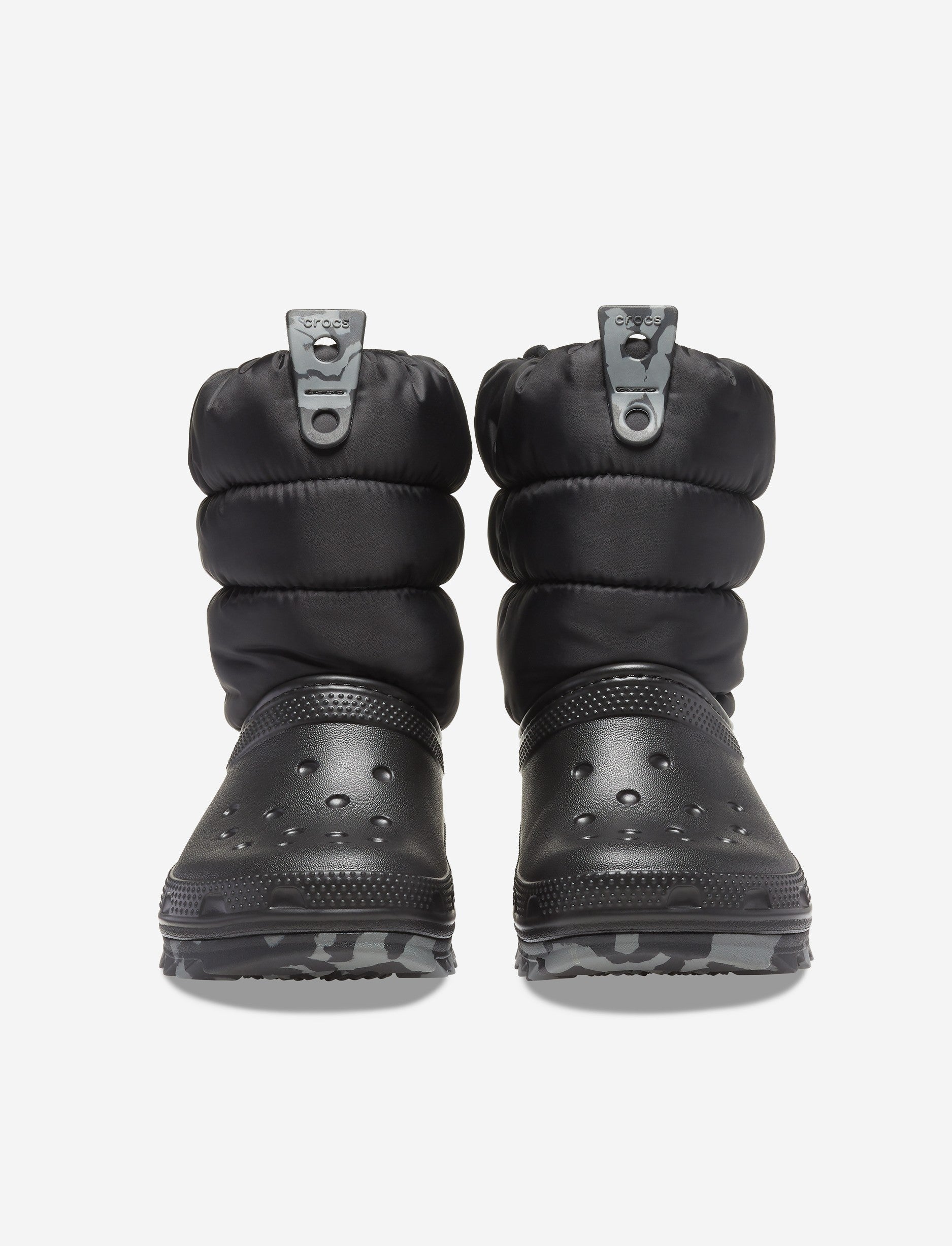 Crocs Classic Neo Puff Boot K - מגפיים לילדים קרוקס בצבע שחור