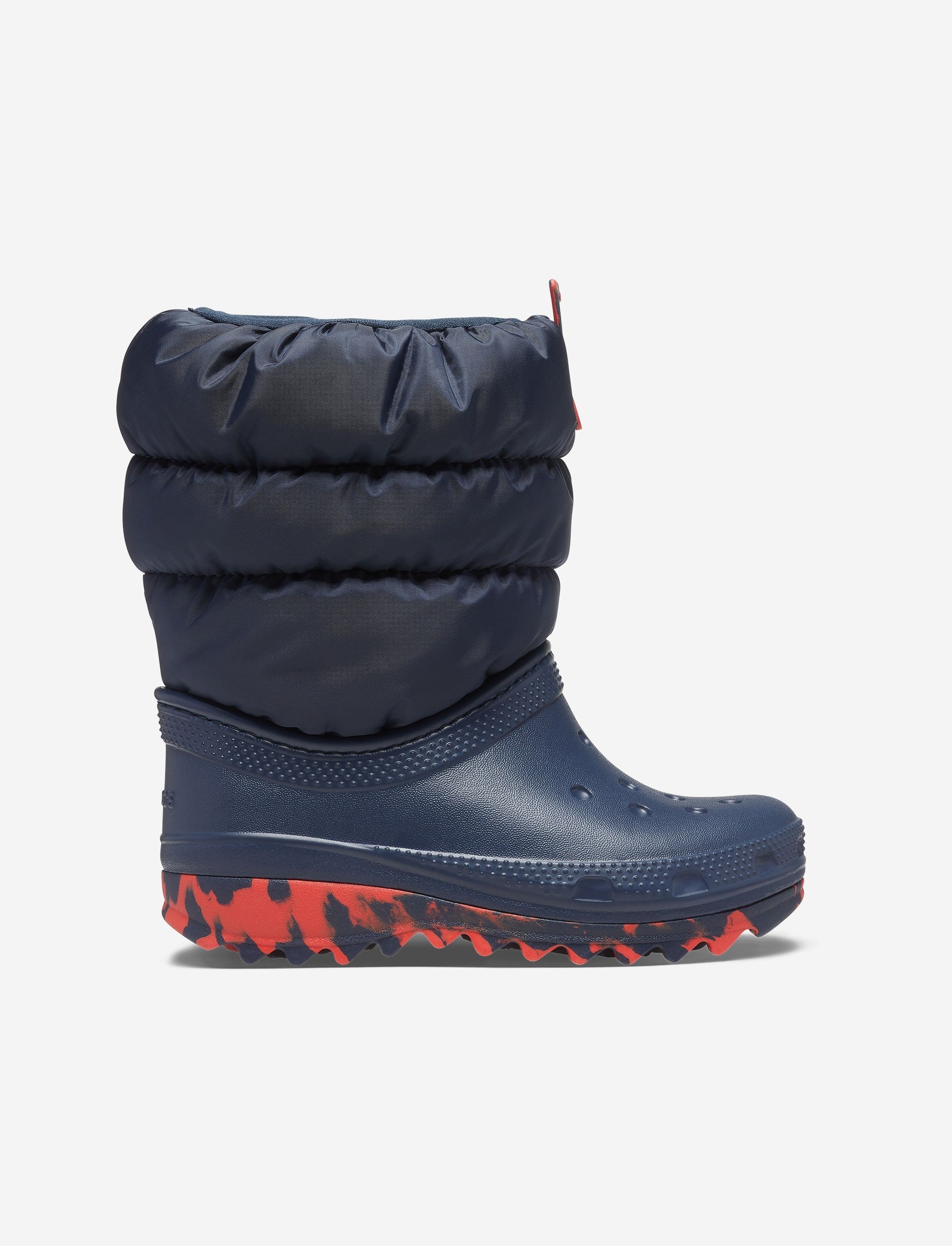 Crocs Classic Neo Puff Boot K - מגפיים לילדים קרוקס בצבע נייבי
