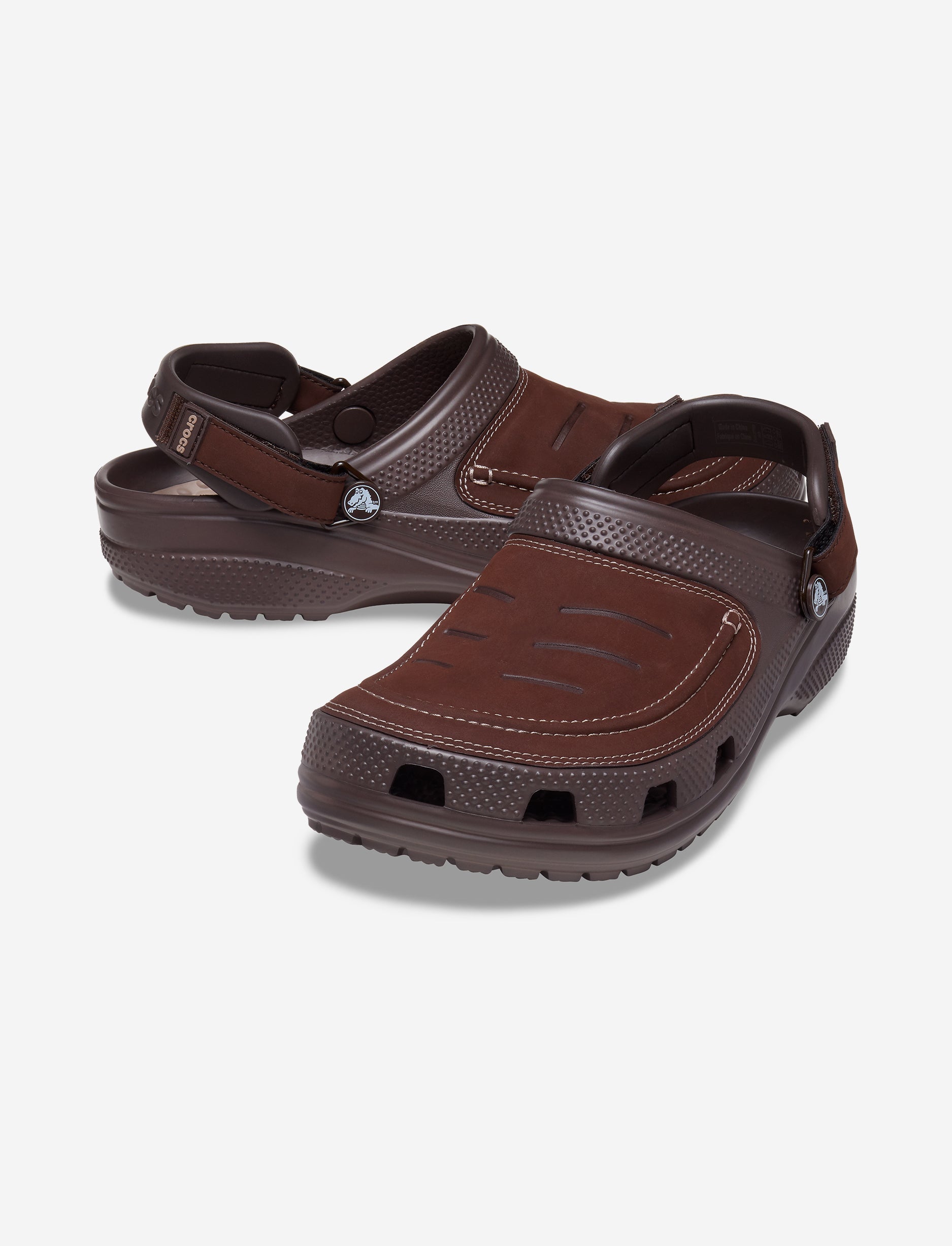 Crocs Yukon Vista II LR Clog M - כפכפי  קרוקס יוקון ויסטה לגברים בצבע אספרסו/משרום