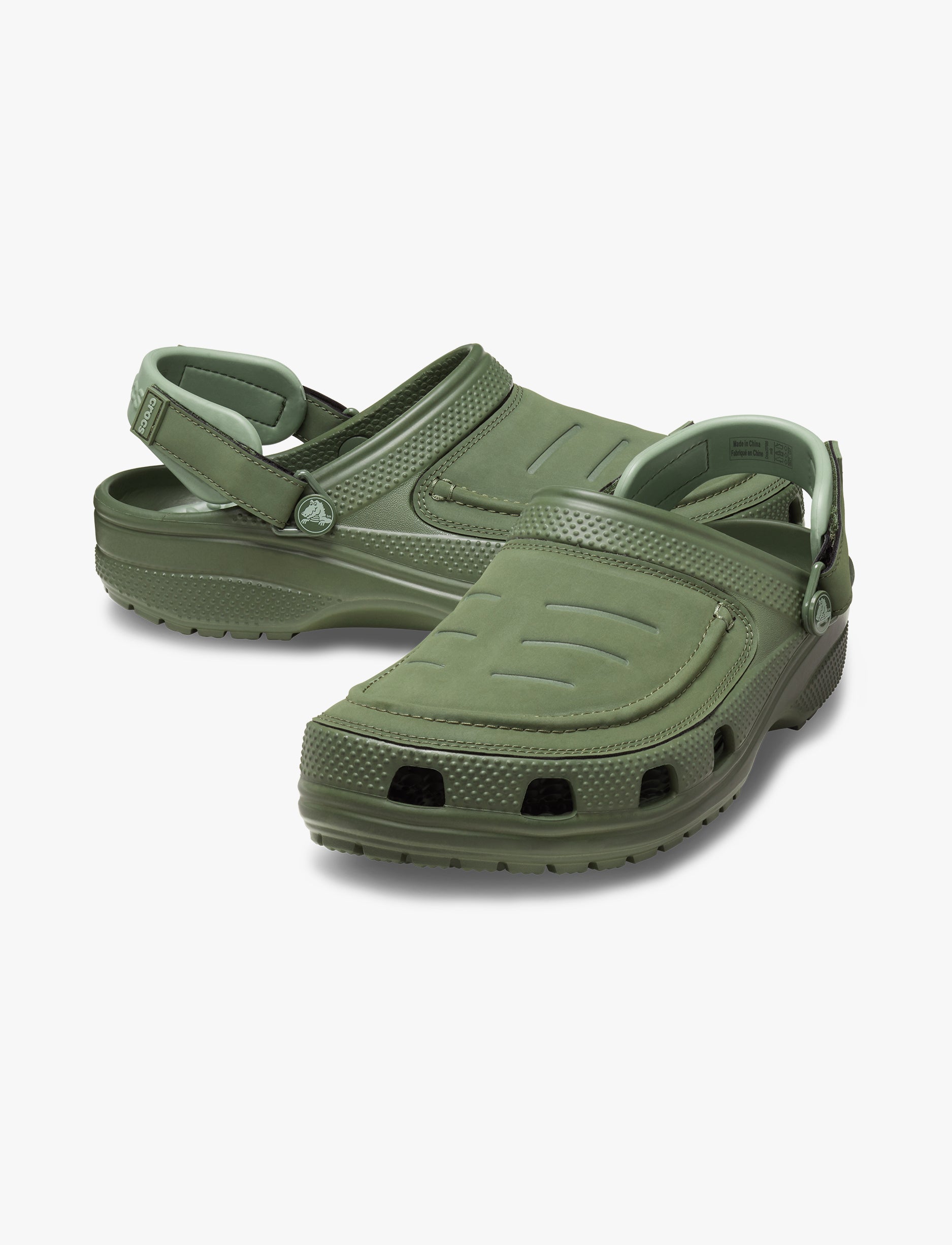 Crocs Yukon Vista II LR Clog M -  כפכפי  קרוקס יוקון ויסטה לגברים בצבע ארמי ירוק