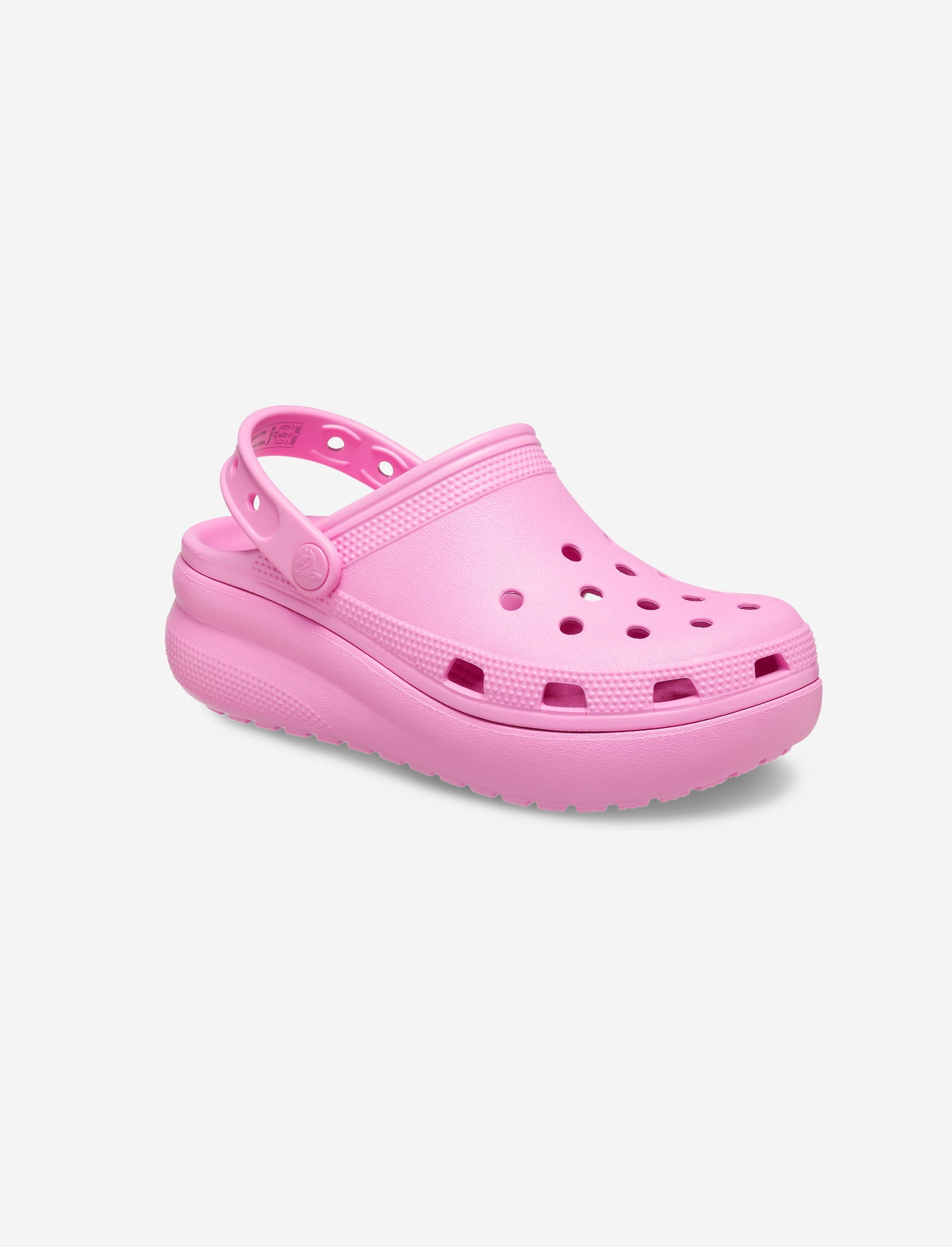 Classic Crocs Cutie Clog - כפכפי פלטפורמה לילדות קרוקס בצבע ורוד