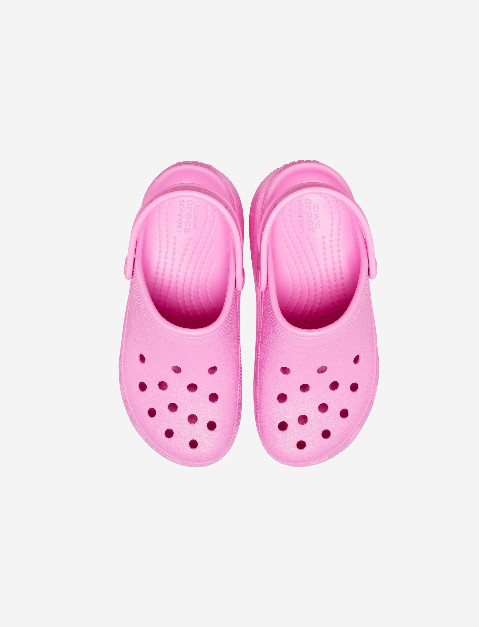 Classic Crocs Cutie Clog - כפכפי פלטפורמה לילדות קרוקס בצבע ורוד