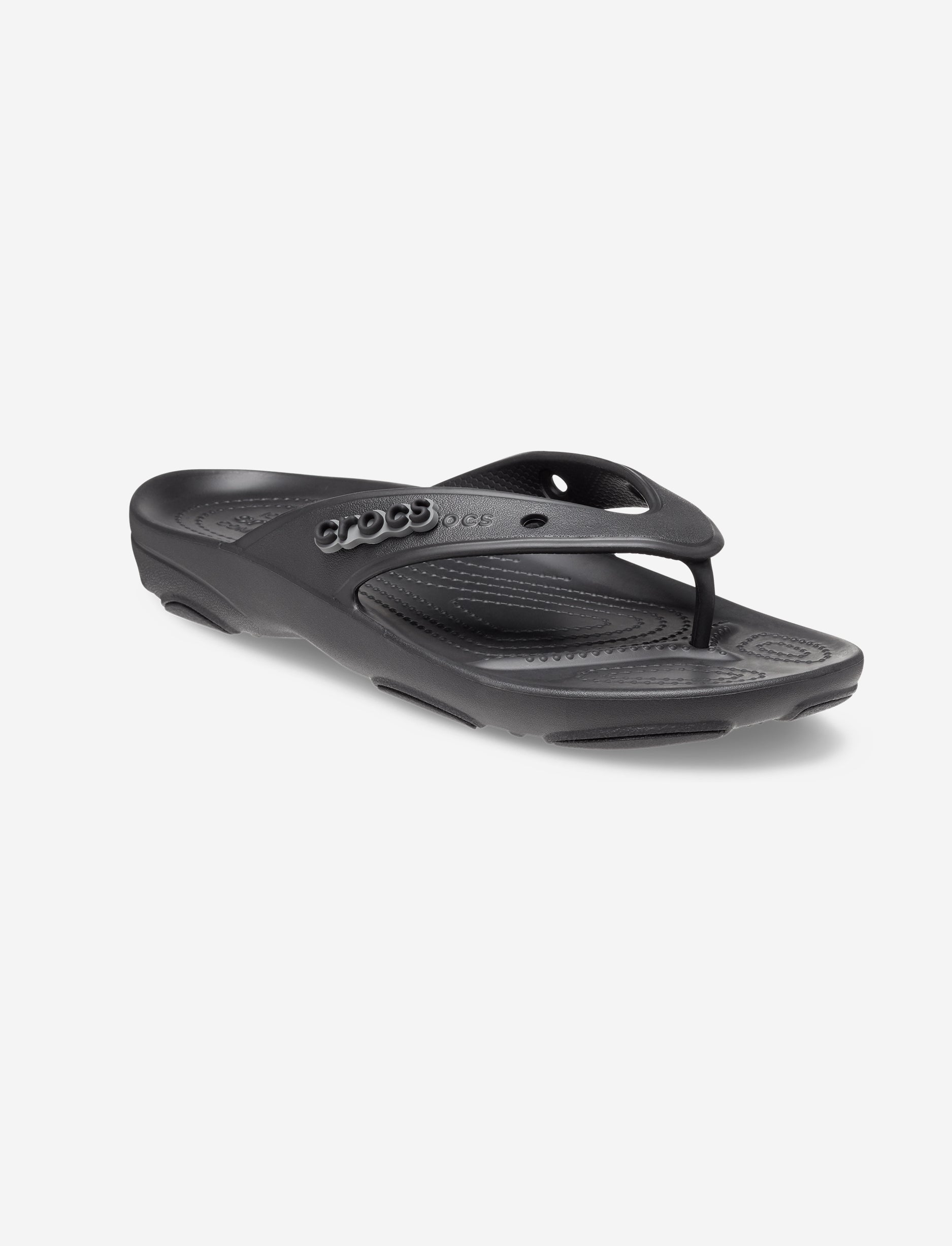 Crocs Classic All-Terrain Flip - כפכפי אצבע לגבר קרוקס בצבע שחור