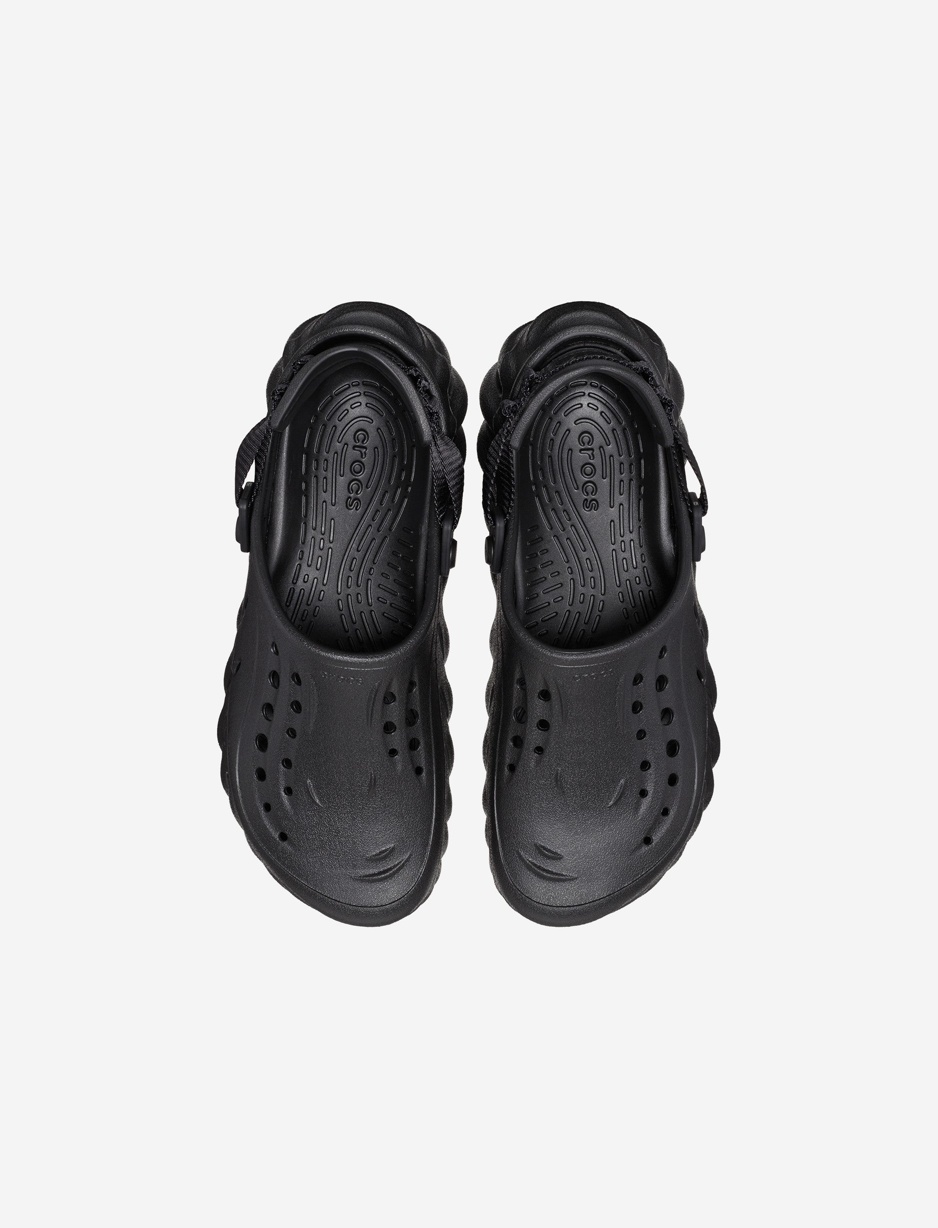 Crocs Echo Clog - כפכפי קלוג אקו קרוקס בצבע שחור