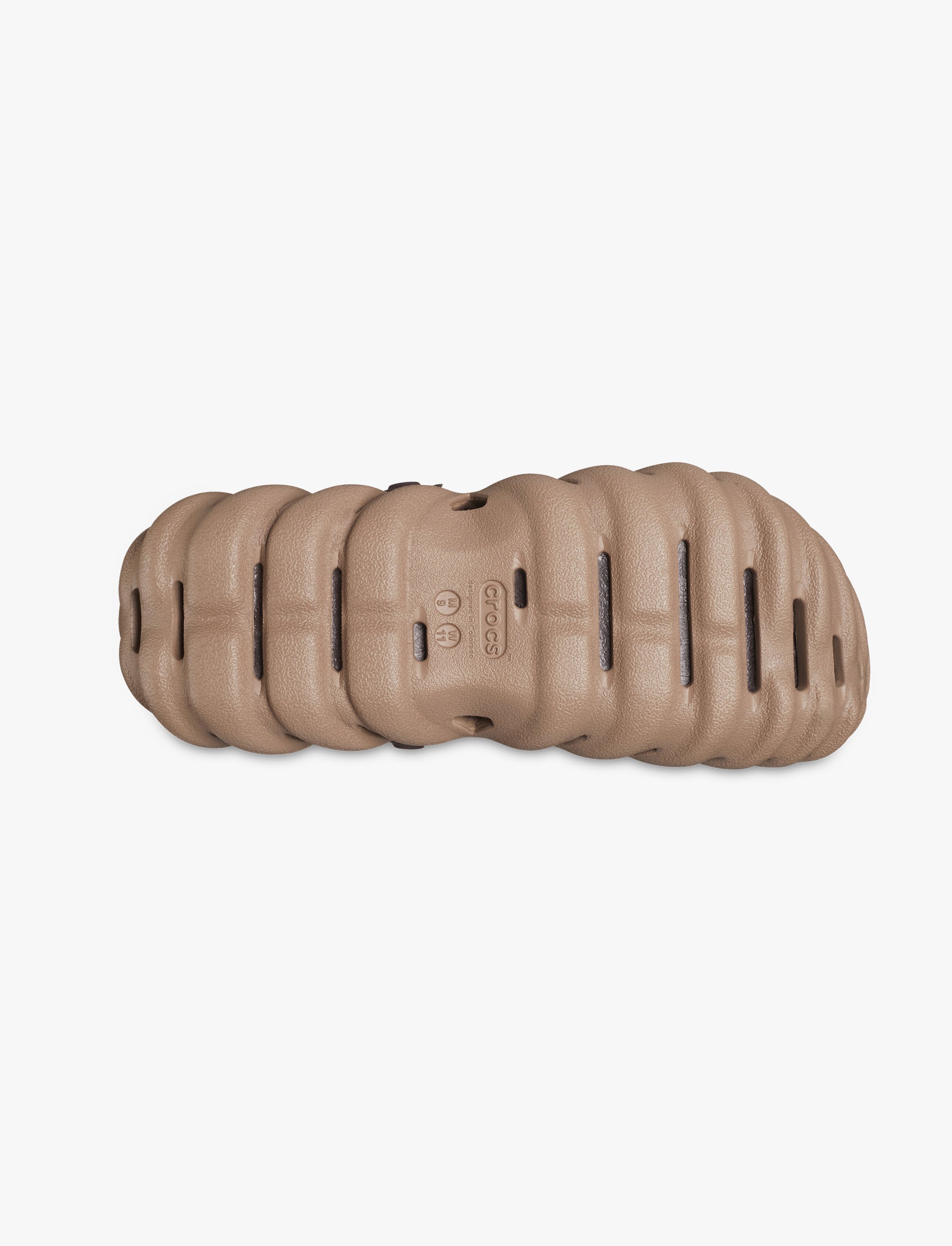 Crocs Echo Clog - כפכפי קלוג אקו קרוקס בצבע לאטה