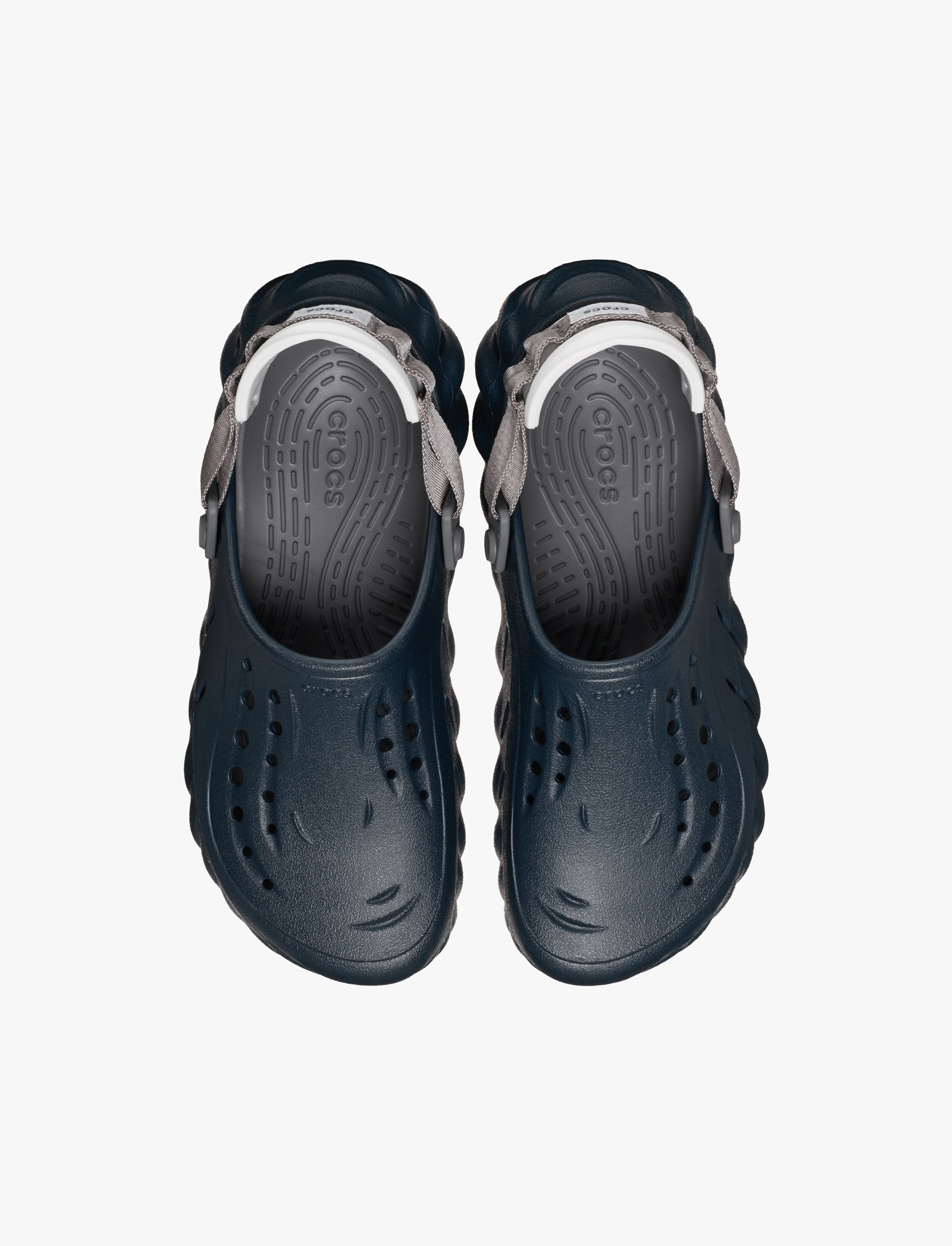 Crocs Echo Clog - כפכפי קלוג אקו קרוקס בצבע כחול חשיכה