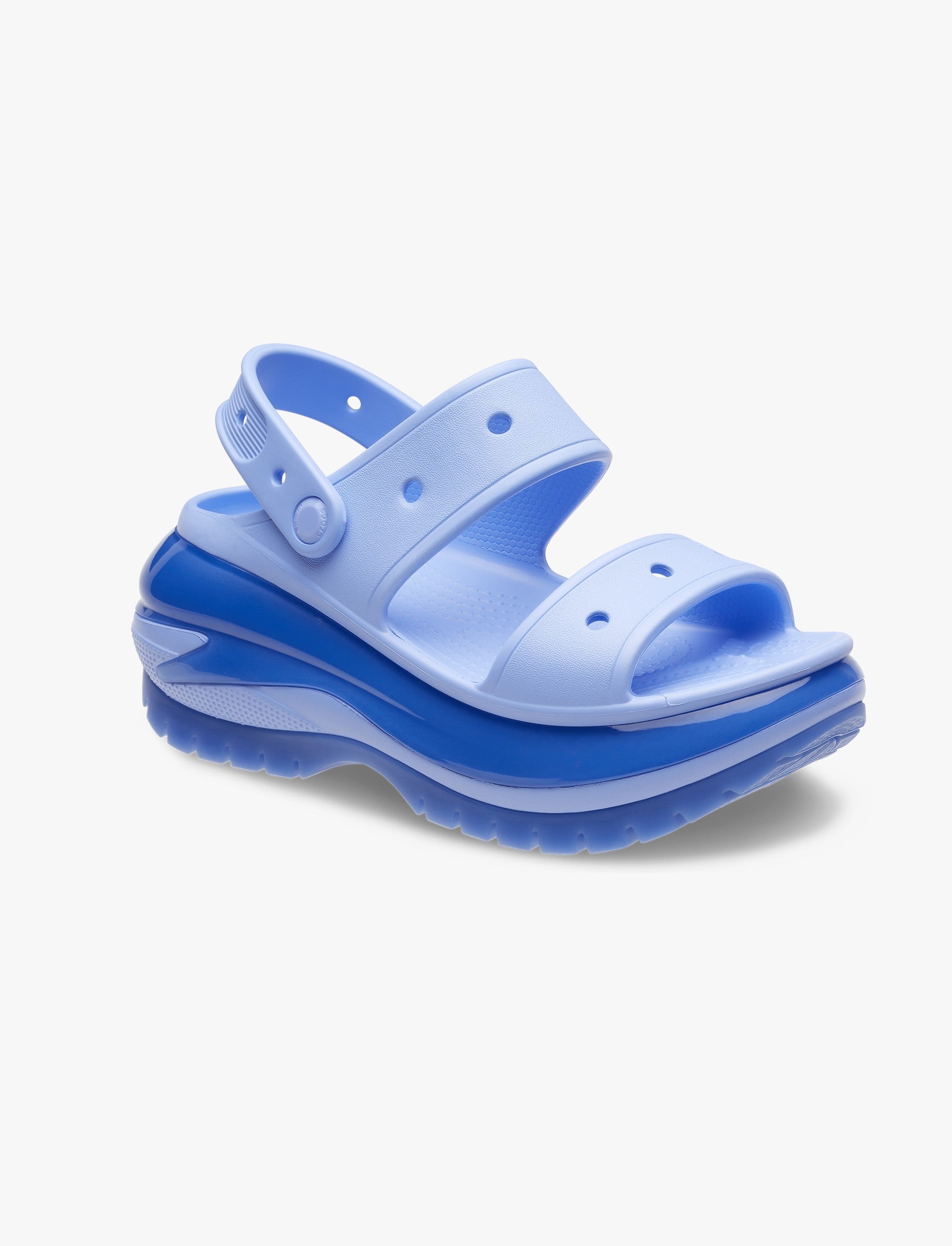 Crocs Classic Mega Crush Sandal - סנדל פלטפורמה קרוקס לנשים בצבע מון ג'ילי