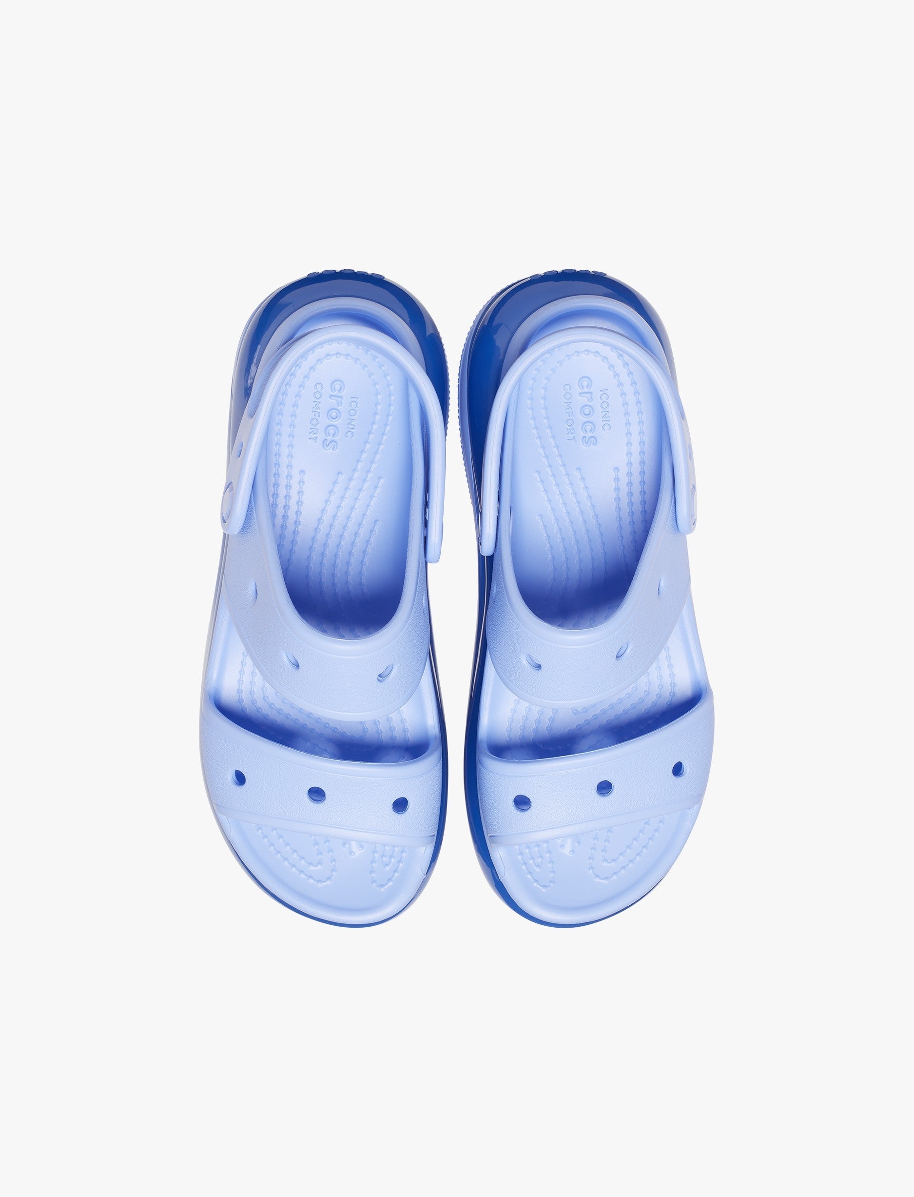Crocs Classic Mega Crush Sandal - סנדל פלטפורמה קרוקס לנשים בצבע מון ג'ילי