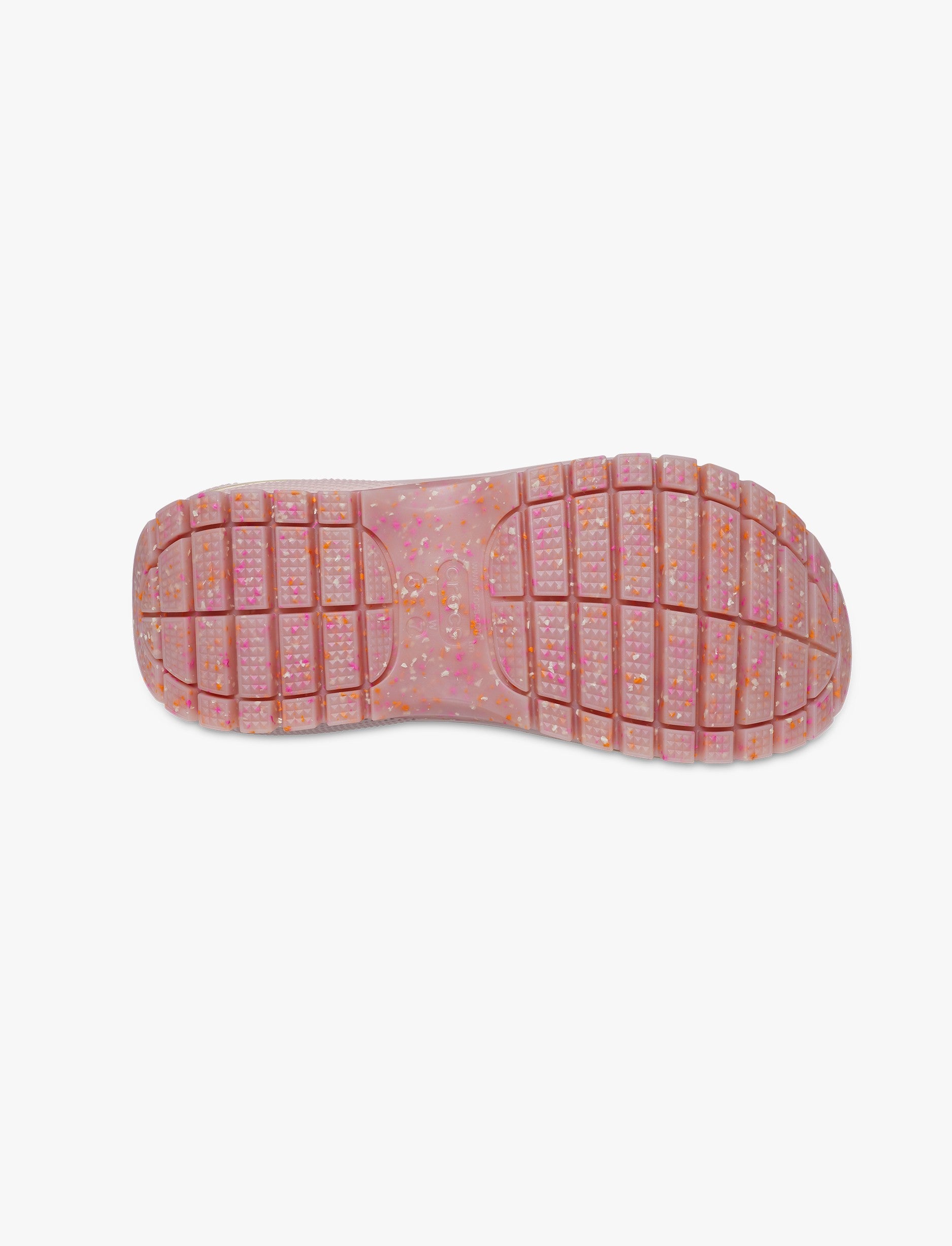 Crocs Classic Mega Crush Sandal - סנדל פלטפורמה קרוקס לנשים בצבע ורוד ג'ילי