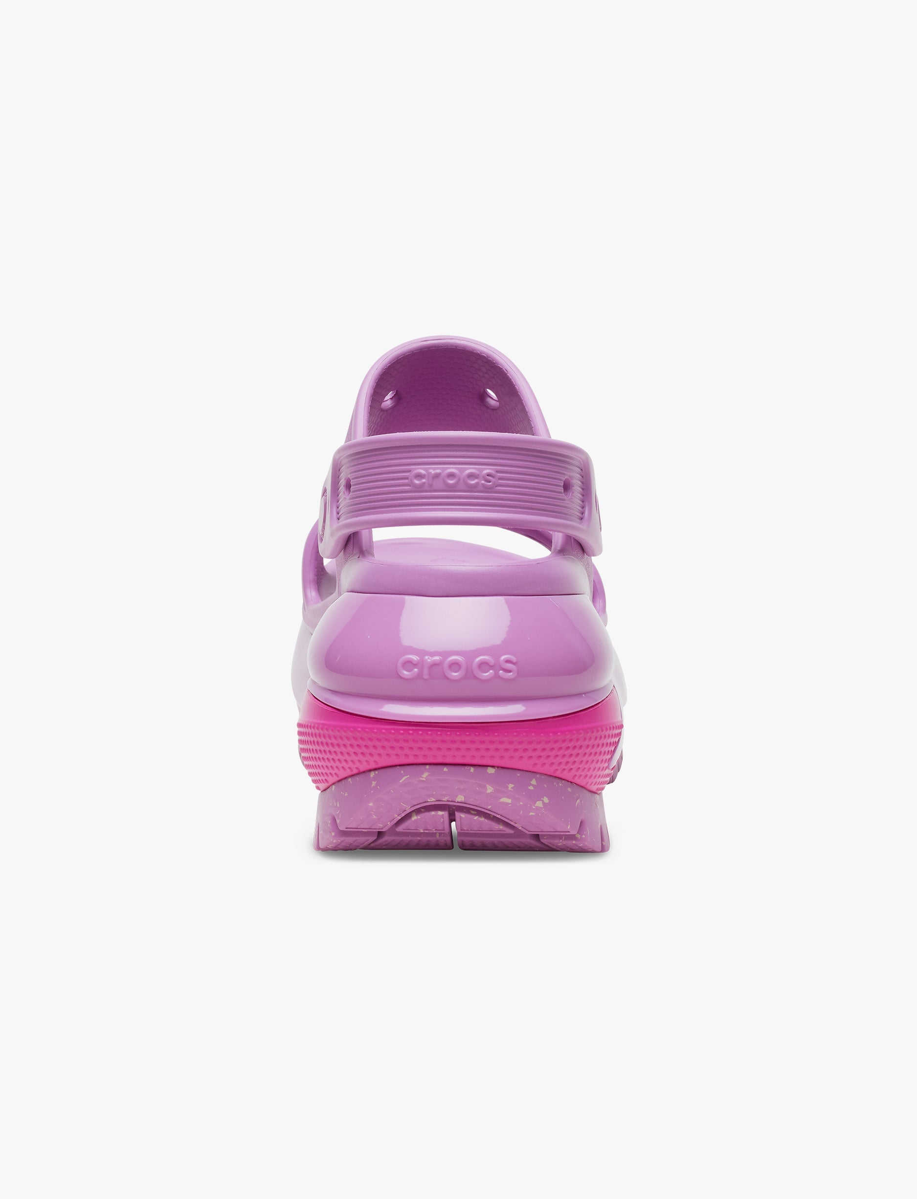 Crocs Classic Mega Crush Sandal - סנדל פלטפורמה קרוקס לנשים בצבע ורוד