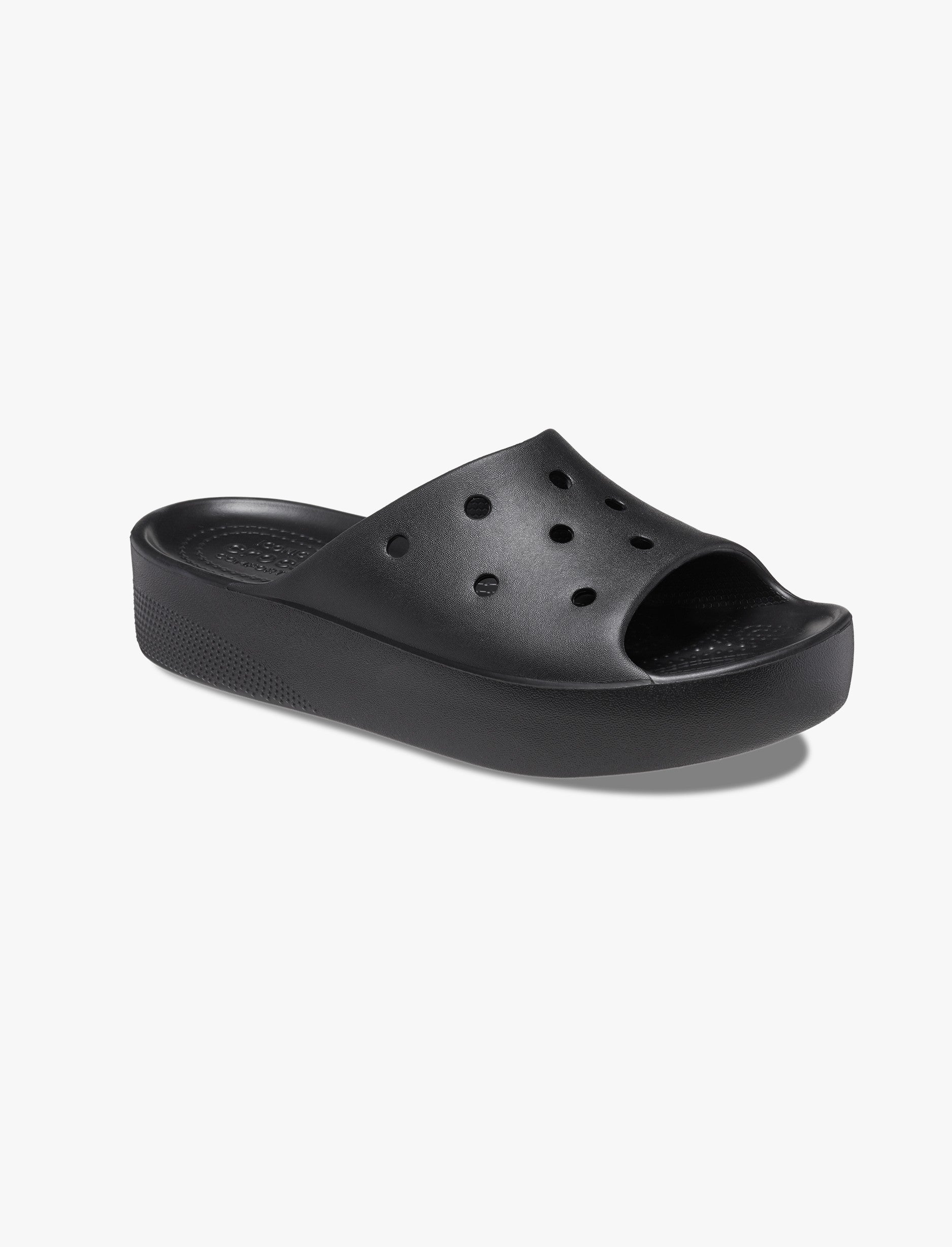 Crocs Classic Platform Slide - כפכפי סליייד פלטפורמה לנשים