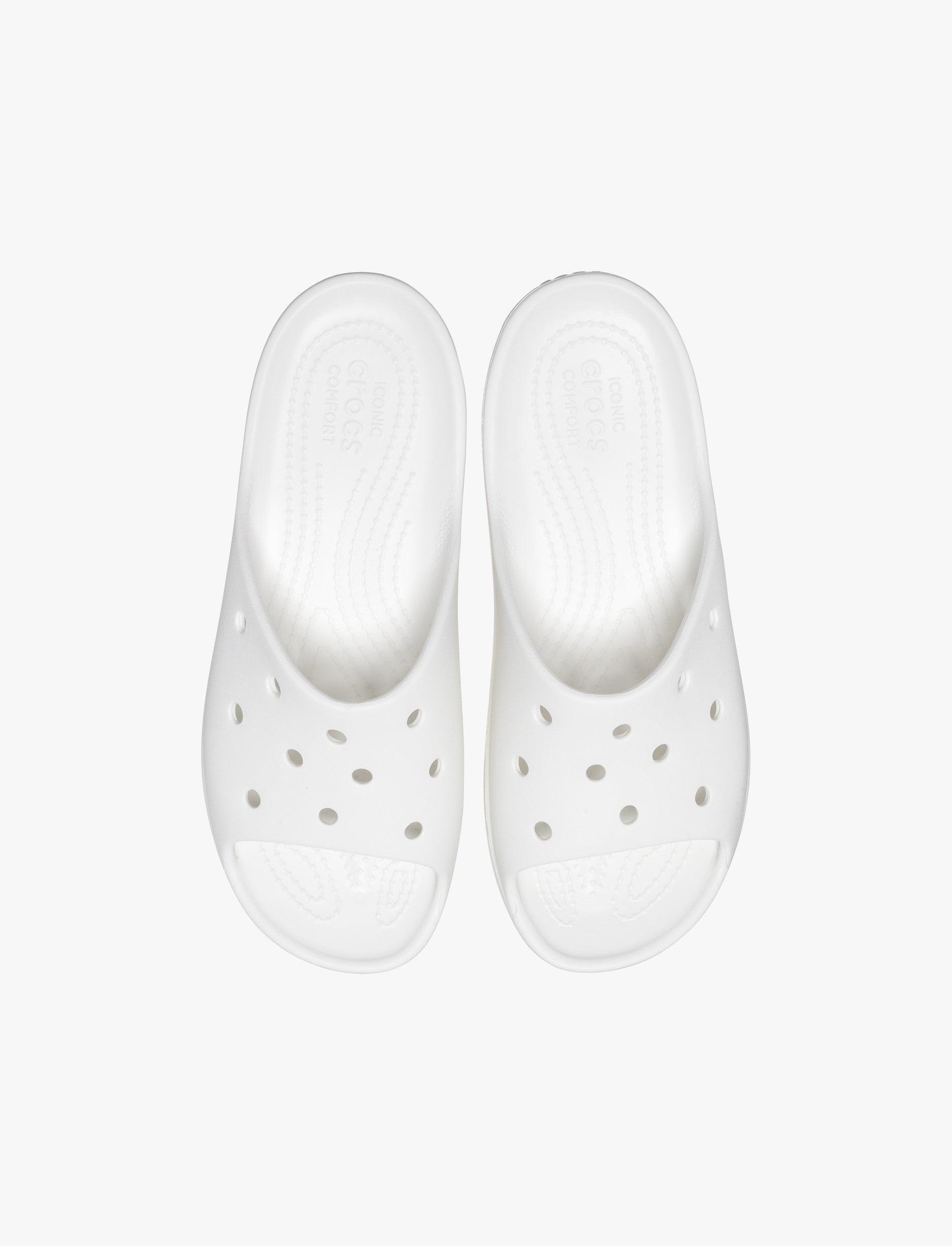 Crocs Classic Platform Slide - כפכפי סליייד פלטפורמה לנשים