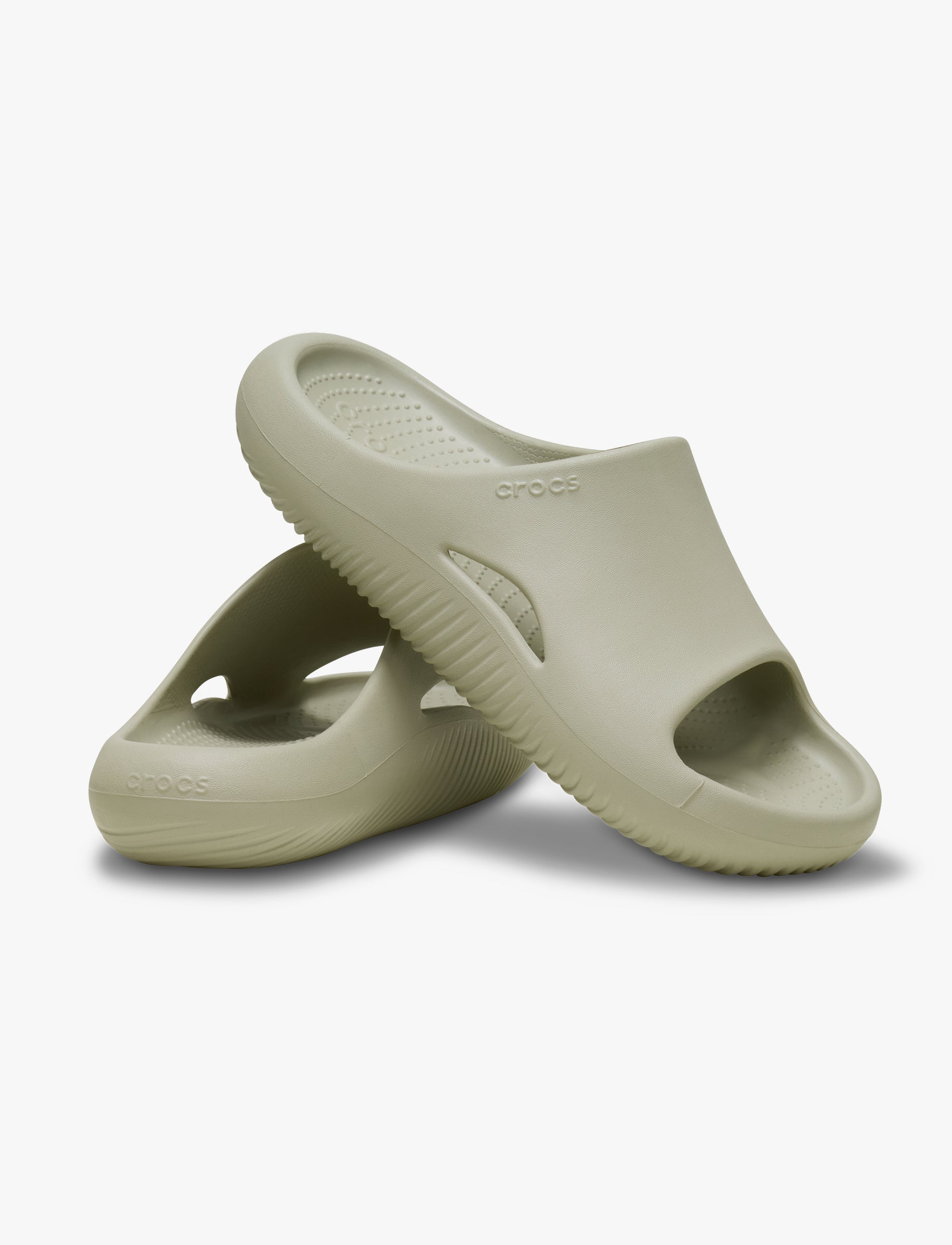 Crocs Mellow Slide - כפכפי קרוקס סלייד מילו בצבע מטאור