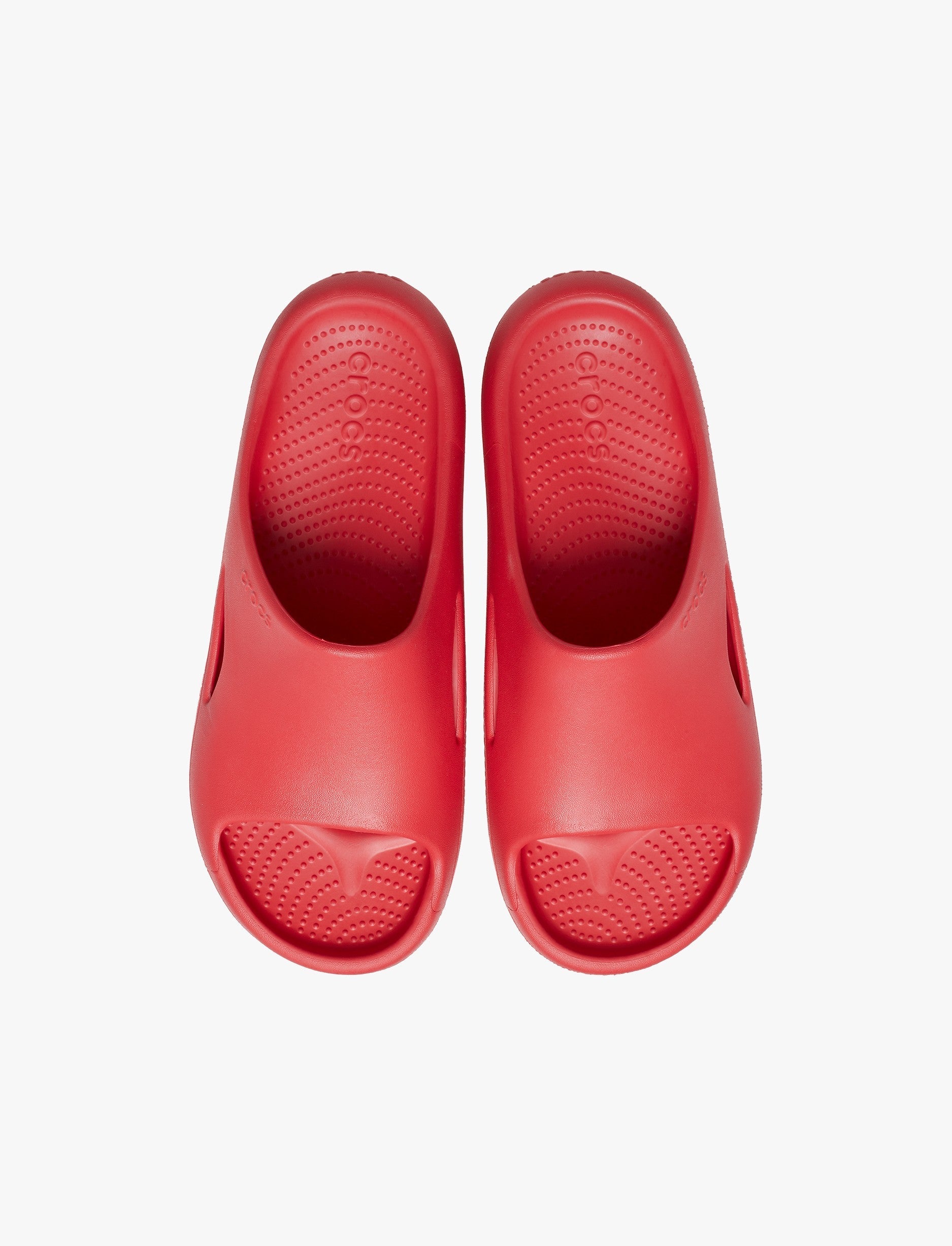 Crocs Mellow Slide - כפכפי קרוקס סלייד מילו בצבע אדום וריסטי