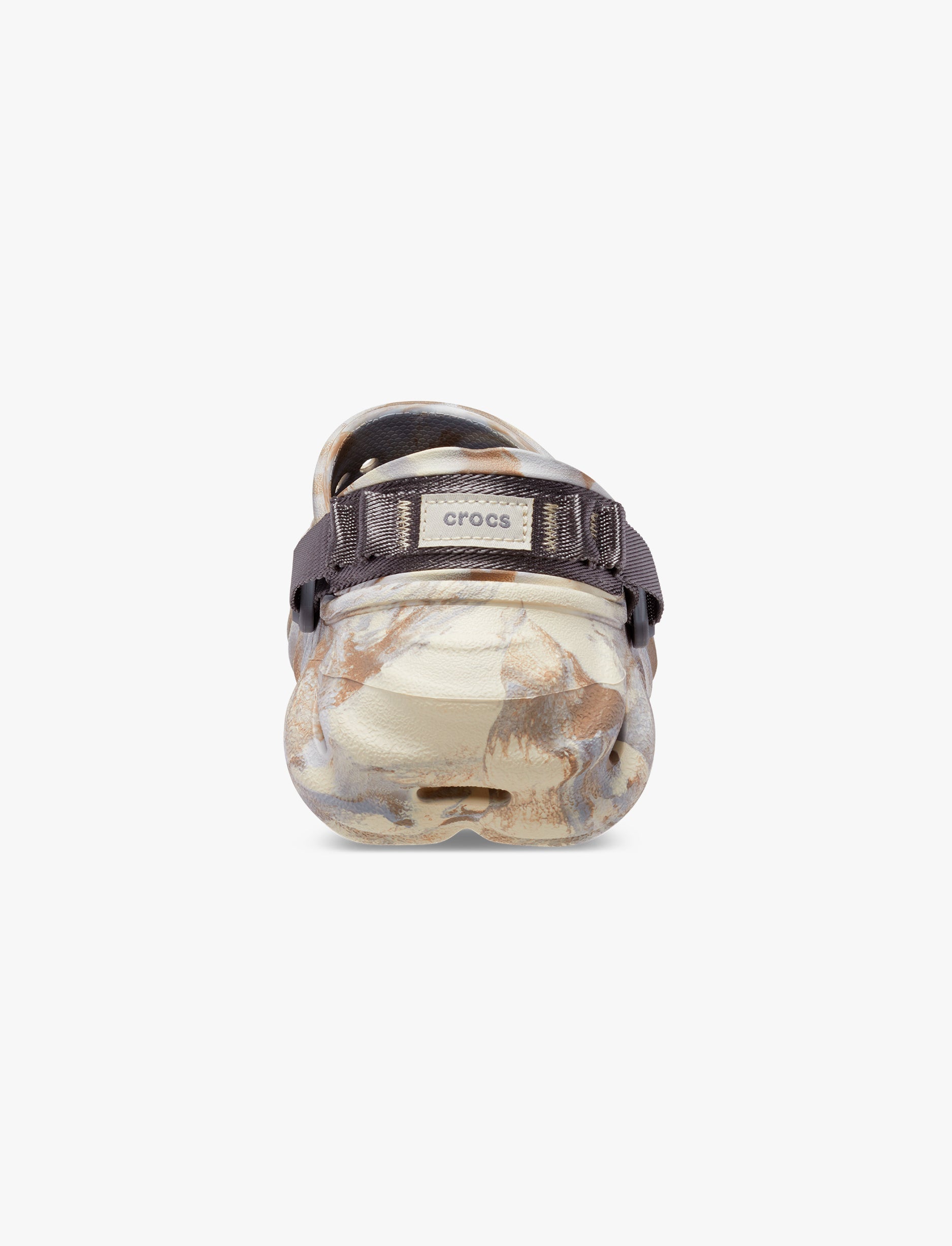 Crocs Echo Marbled Clog - כפכפי קרוקס אקו מרבלד בצבע בון/מולטי