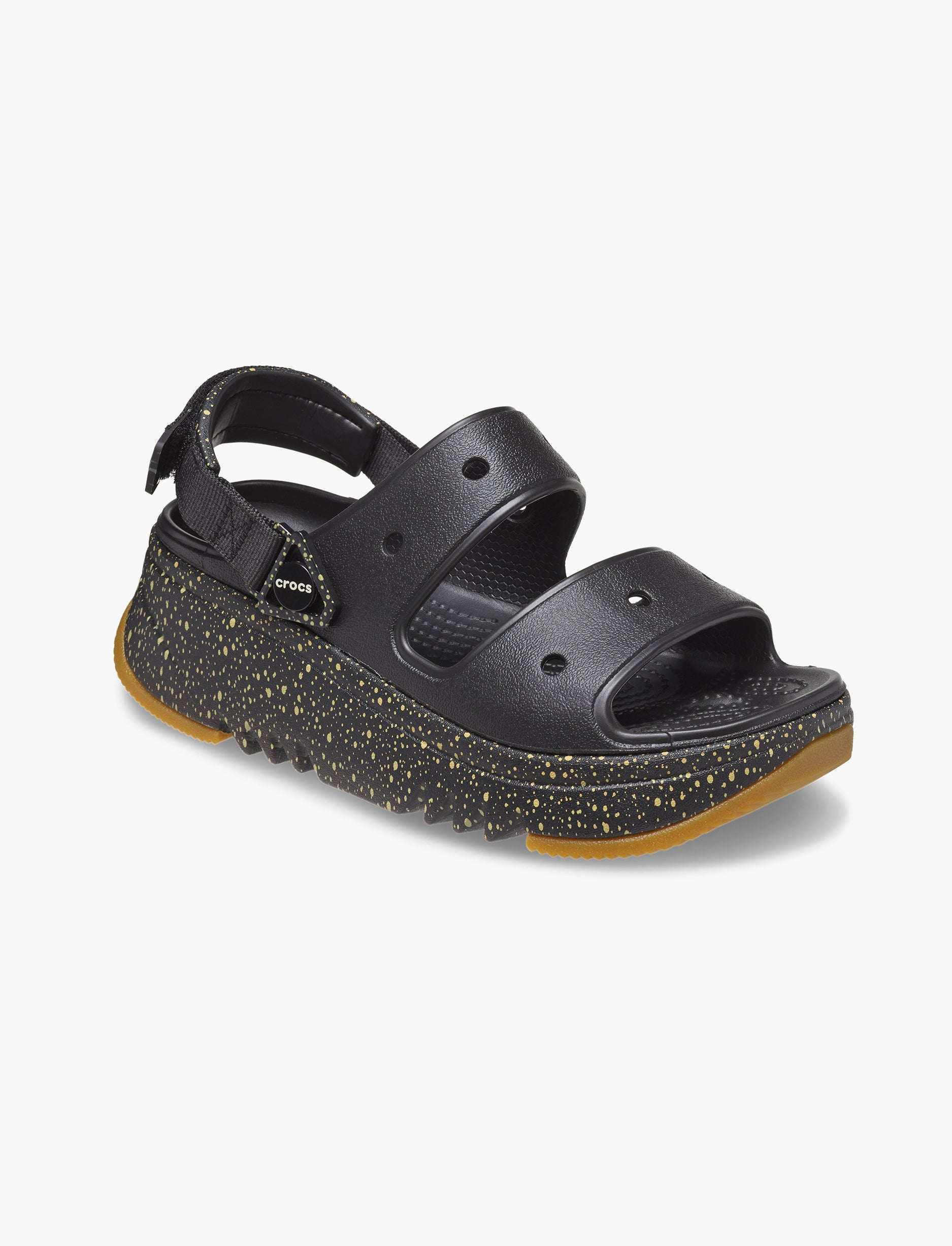 Crocs Hiker Xscape Festival Sandal- סנדל פלטפורמה קרוקס לנשים בצבע שחור/מולטי