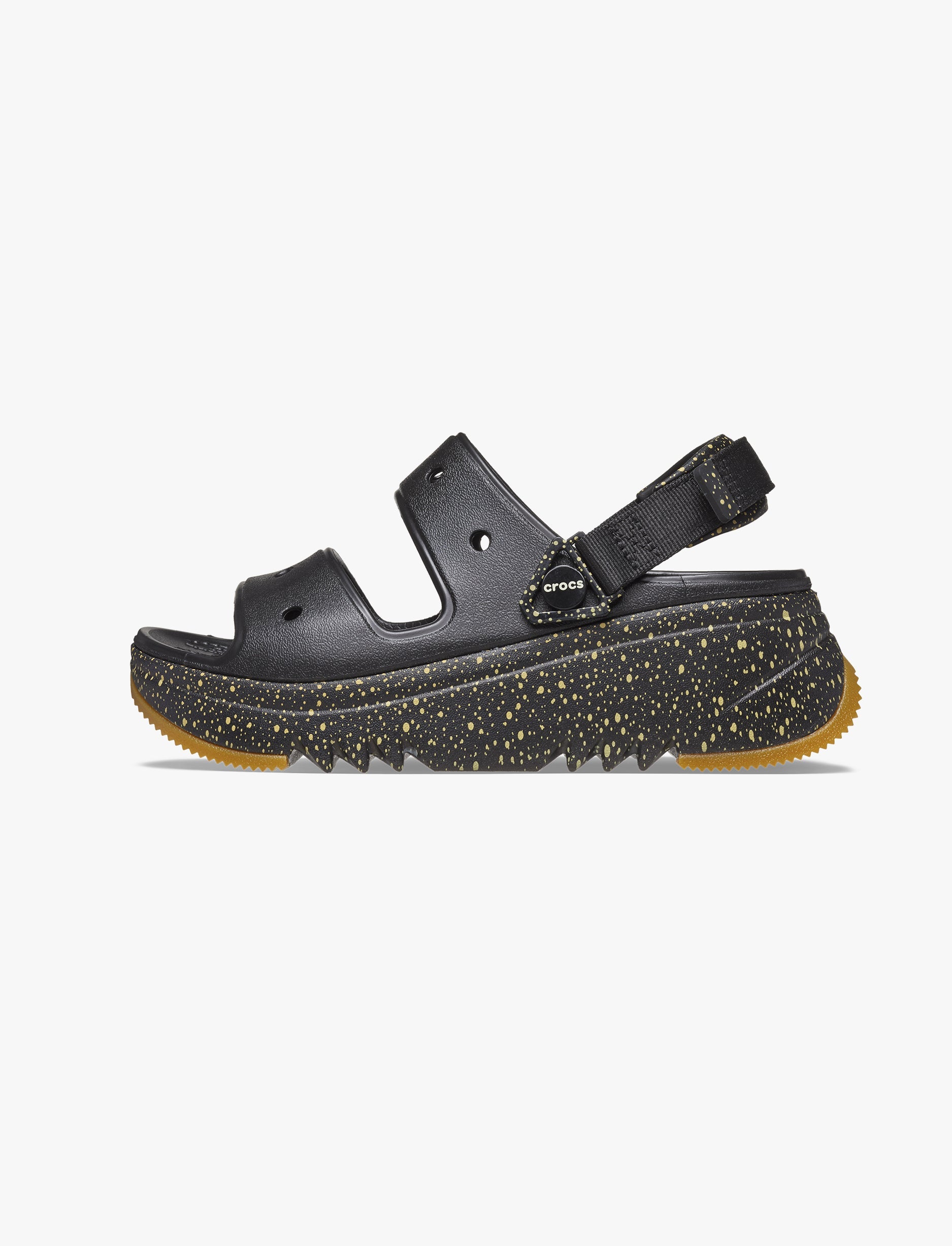 Crocs Hiker Xscape Festival Sandal- סנדל פלטפורמה קרוקס לנשים בצבע שחור/מולטי