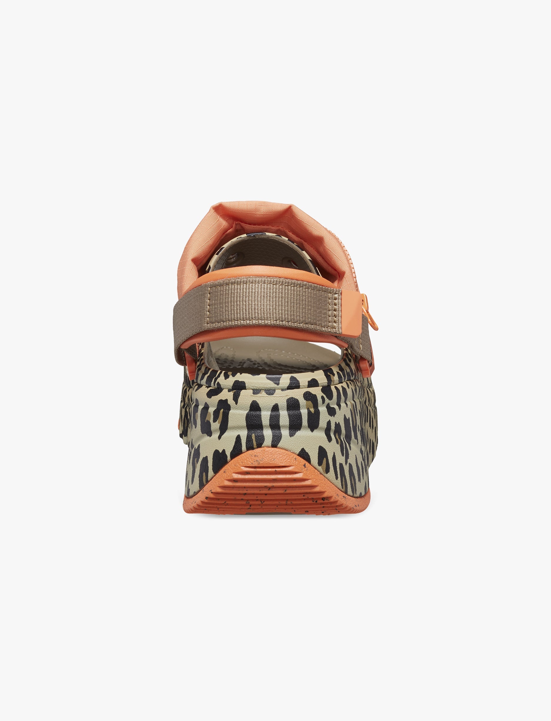 Crocs Classic Hiker Xscape Animal Print Sandal - סנדלי קרוקס  פלטפורמה לנשים בצבע חאקי/לאופרד