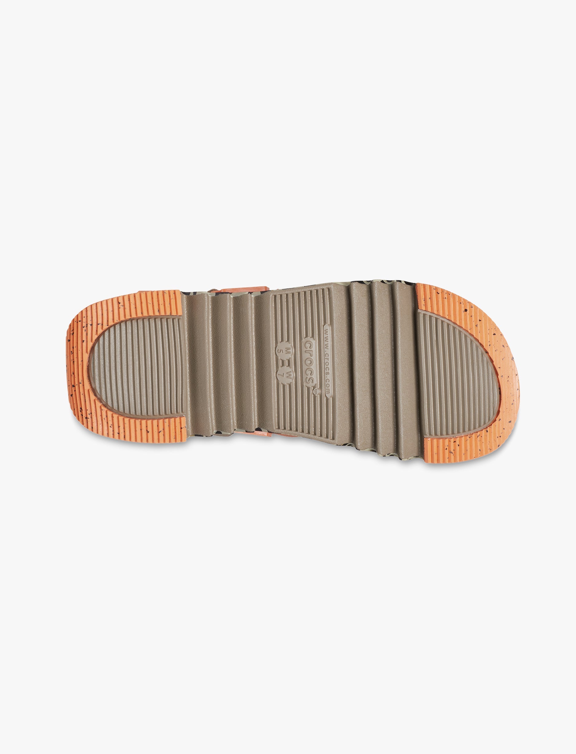 Crocs Classic Hiker Xscape Animal Print Sandal - סנדלי קרוקס  פלטפורמה לנשים בצבע חאקי/לאופרד