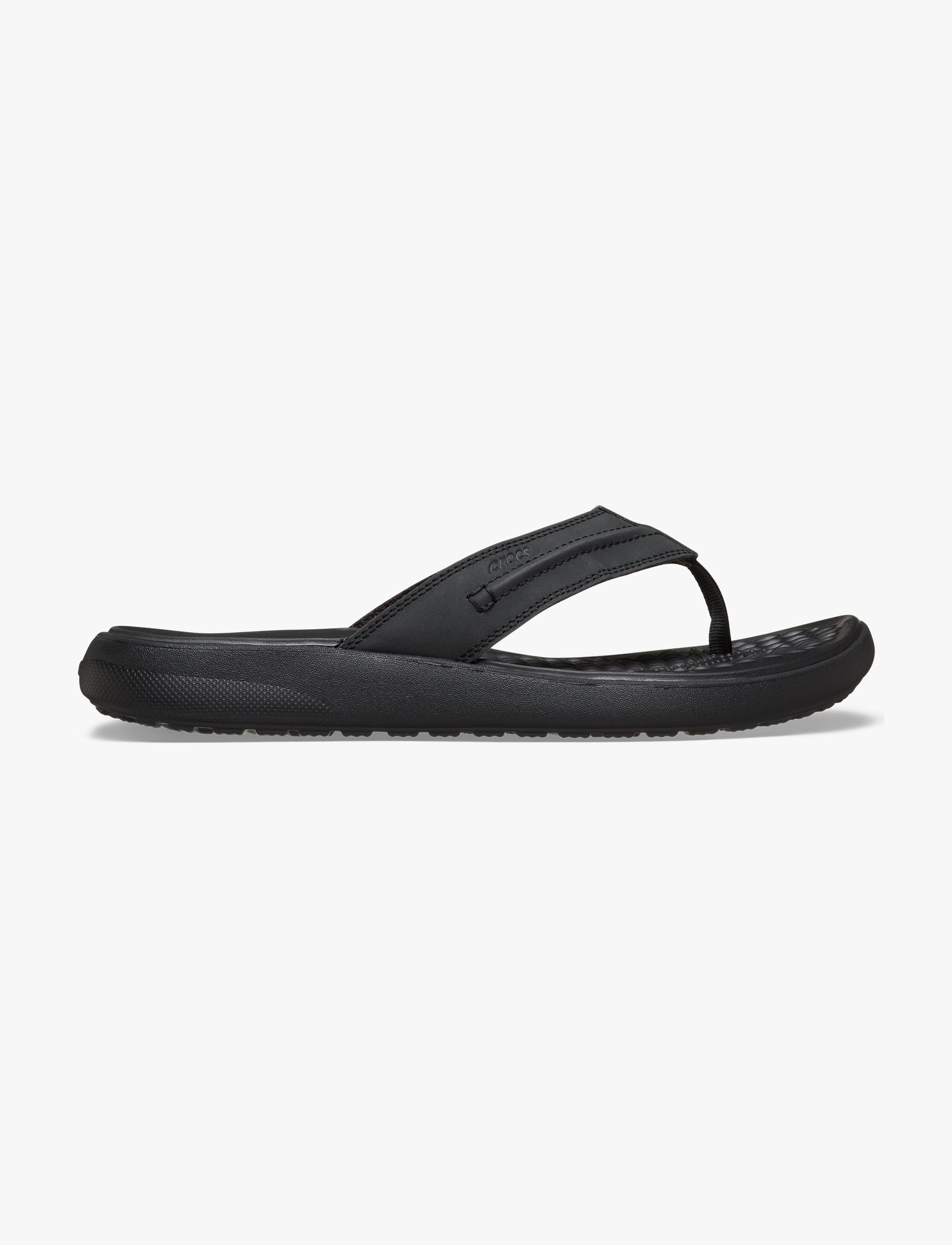 Crocs Yukon Vista II LR Flip - כפכפי אצבע קרוקס יוקון ויסטה לגברים בצבע שחור/שחור