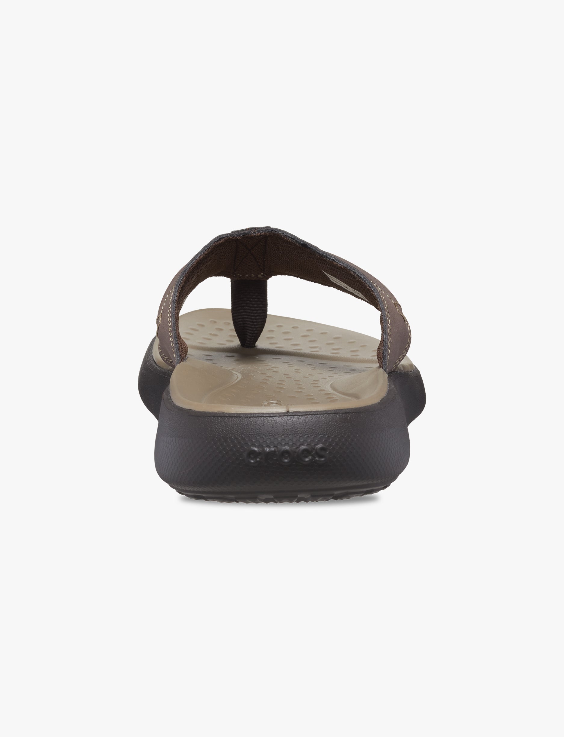 Crocs Yukon Vista II LR Flip - כפכפי אצבע קרוקס יוקון ויסטה לגברים בצבע אספרסו
