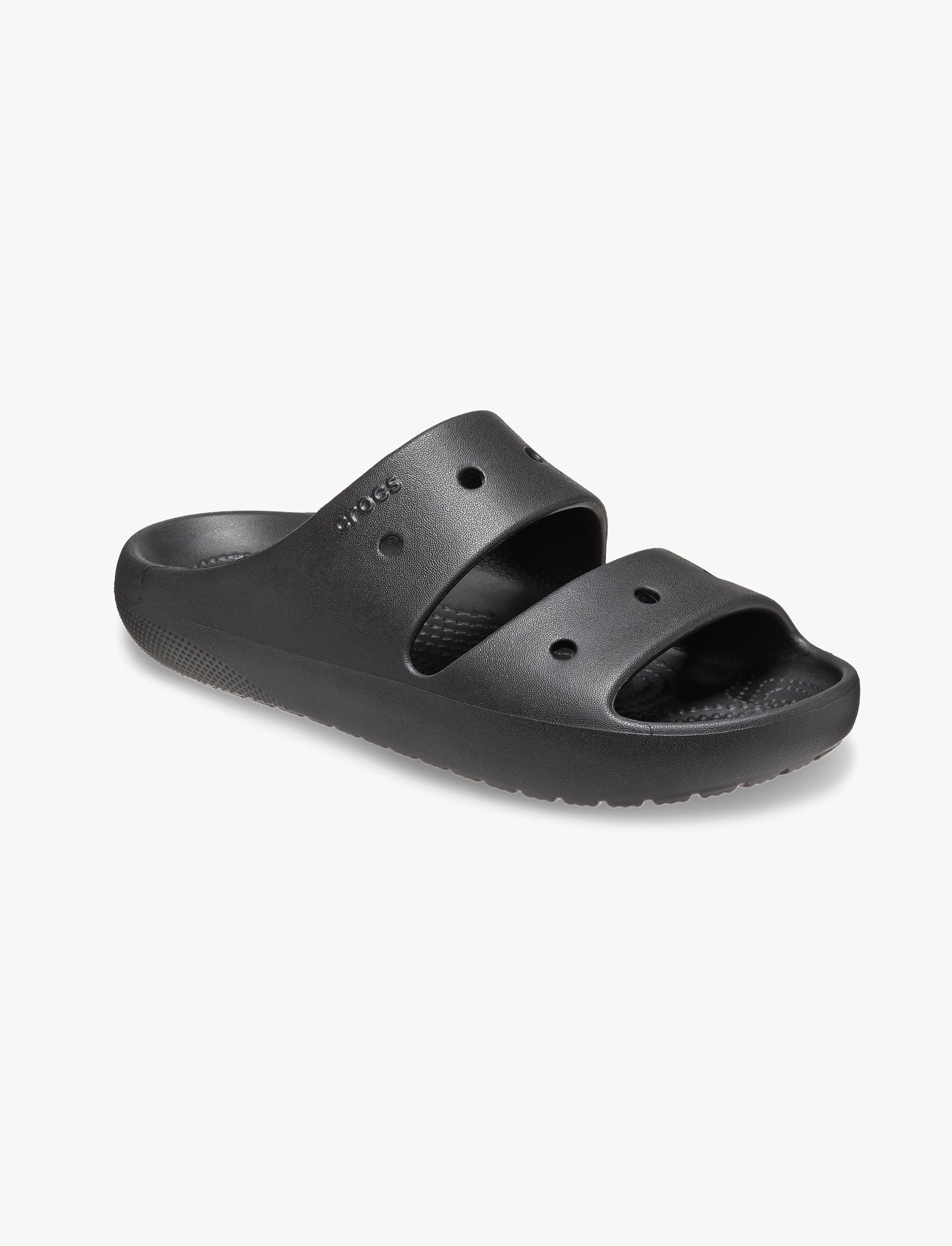 Crocs Classic Sandal v2 - כפכפים לנשים קרוקס שתי רצועות בצבע שחור