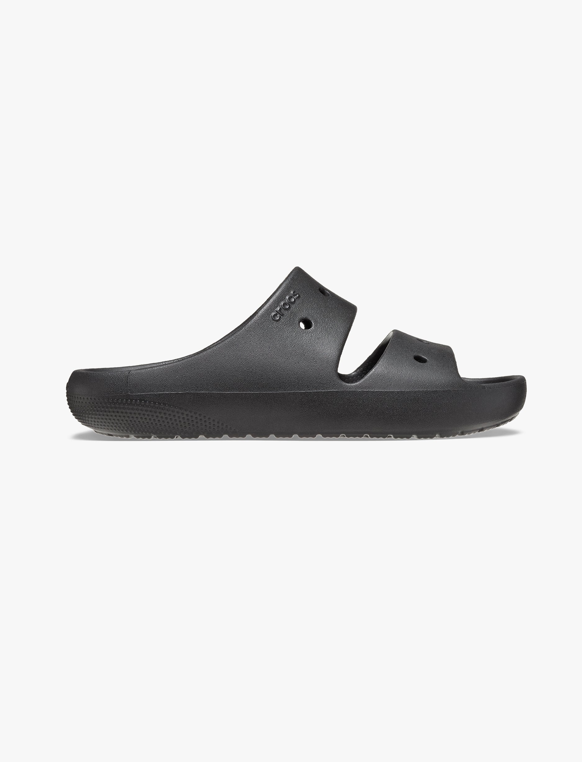 Crocs Classic Sandal v2 - כפכפים לנשים קרוקס שתי רצועות בצבע שחור