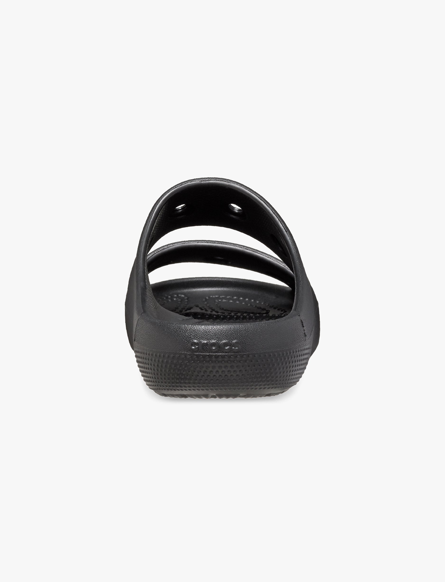 Crocs Classic Sandal v2 - כפכפים לנשים קרוקס שתי רצועות בצבע שחור