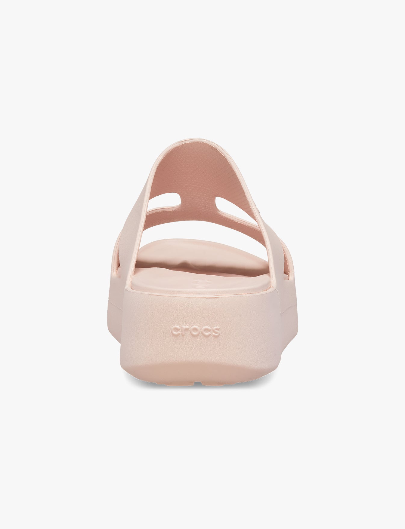 Crocs Getaway Platform H-Strap - נעלי פלטפורמה קרוקס לנשים בצבע קוורץ